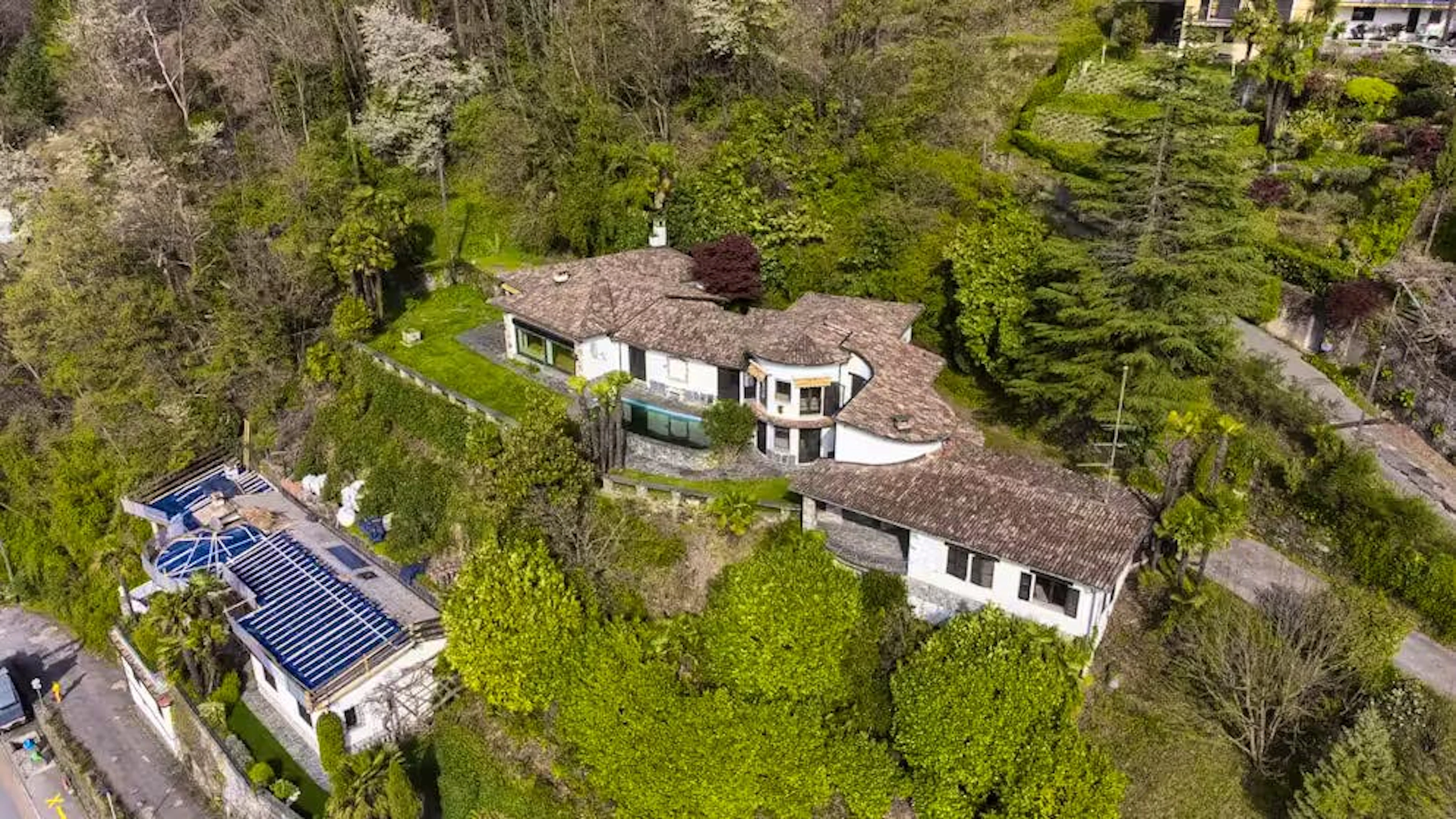 La villa de Pierin Vincenz à Morcote au Tessin. (archives)
