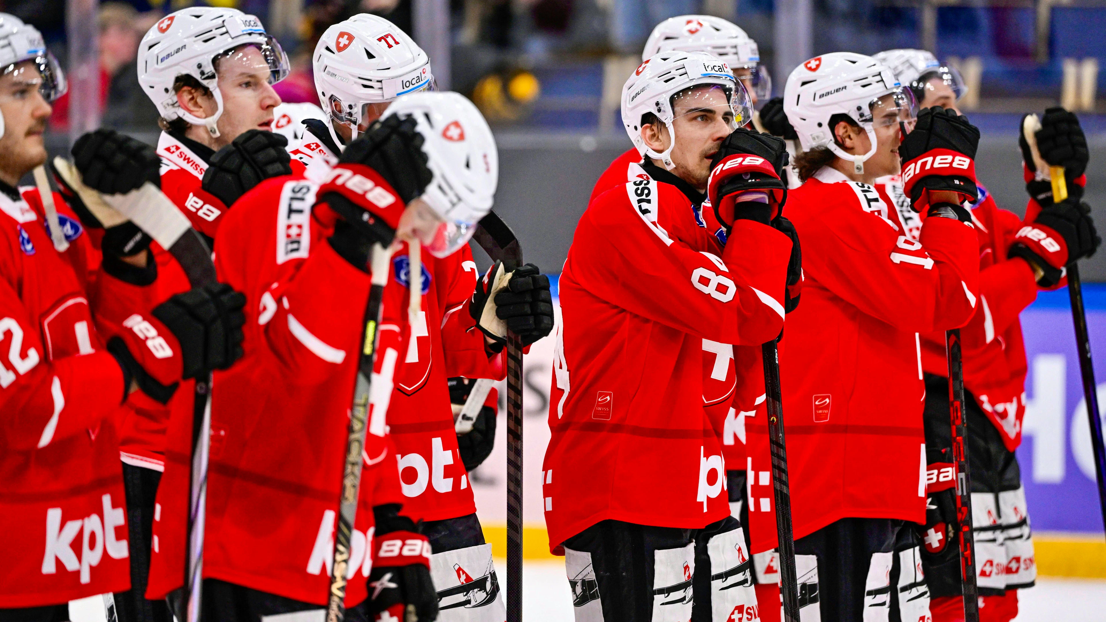 Dixième match de la saison, dixième défaite pour l'équipe de Suisse...