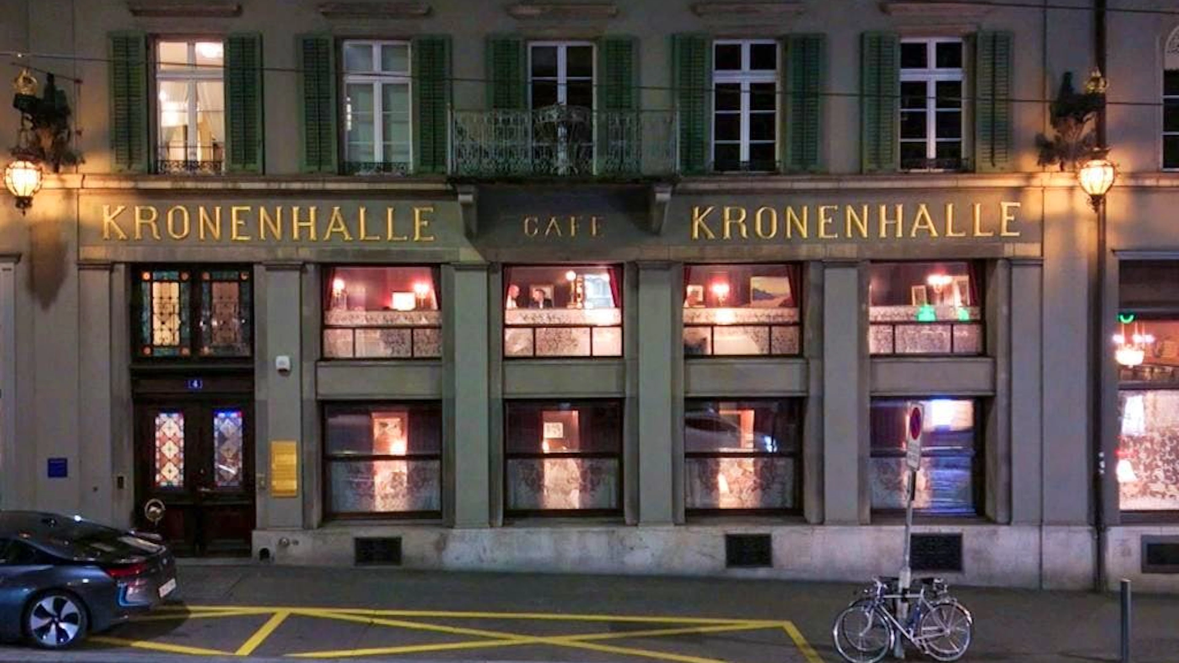 Restaurant mit Tradition: die Zürcher «Kronenhalle» am Bellevueplatz.