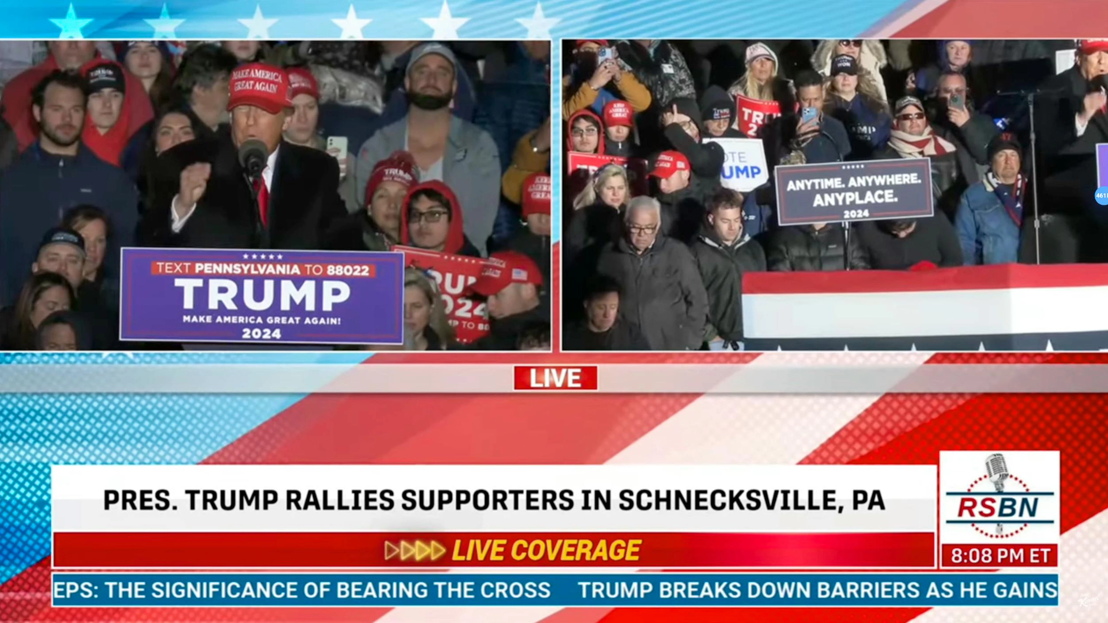 Trump beim Wahlkampf: In den kommenden sechs Wochen hat er für solche Auftritte weniger Zeit.