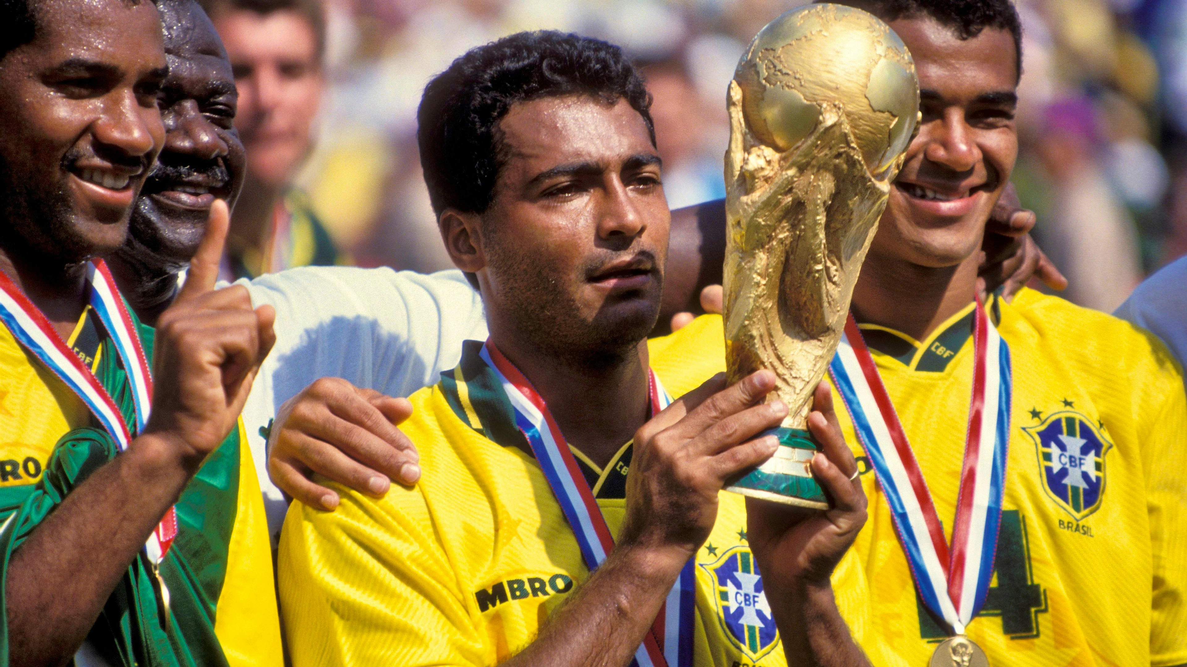 Romario était devenu champion du monde en 1994 avec le Brésil.