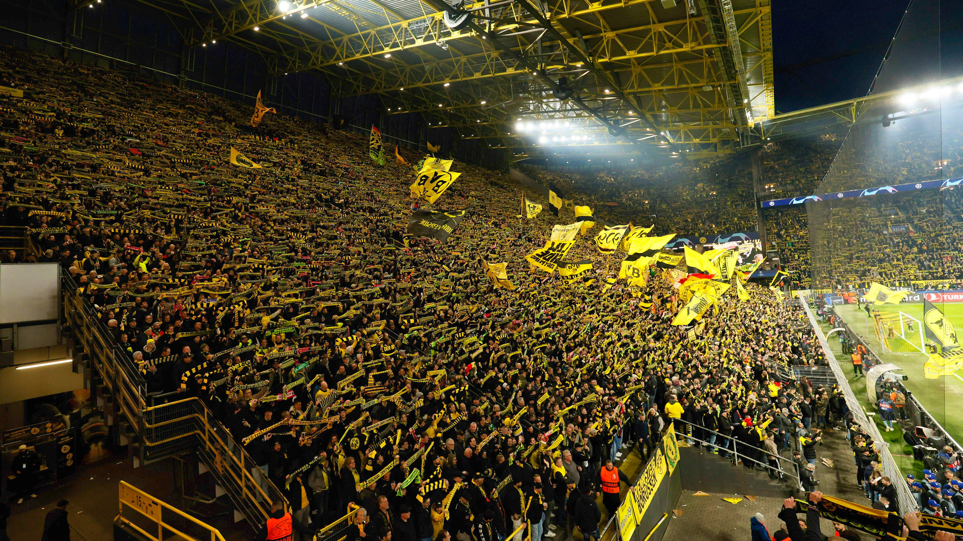Auf die Gelbe Wand war in Dortmund wieder mal Verlass.