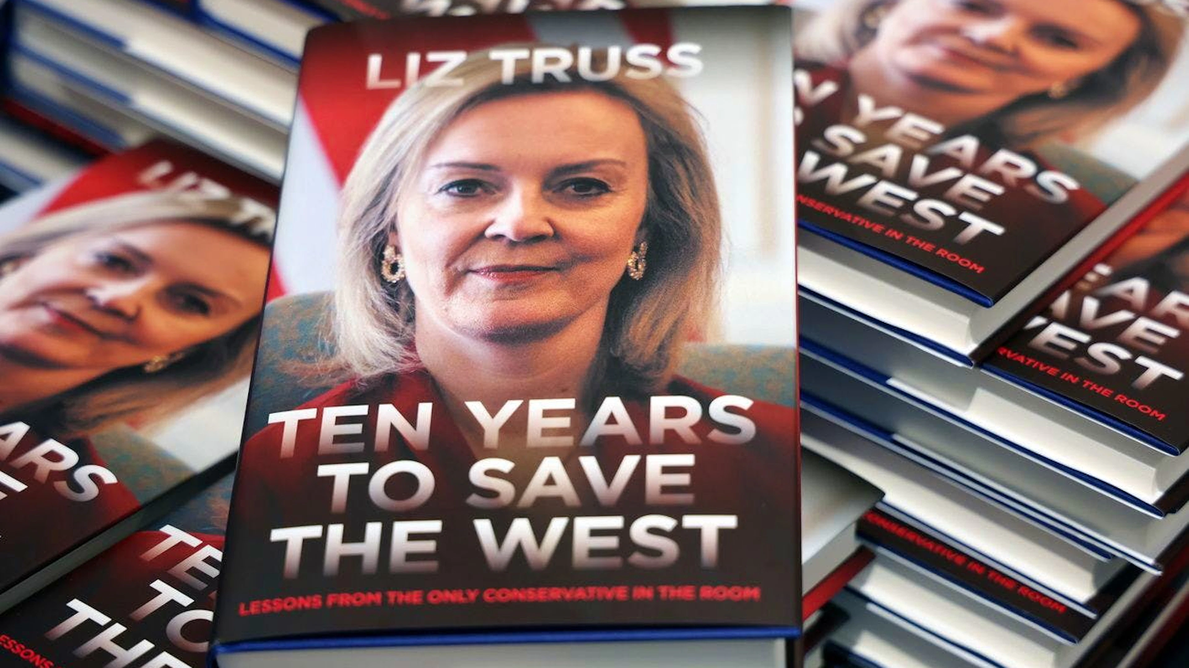 Liz Truss' neues Buch trägt den Titel «Ten Years to Save the West».