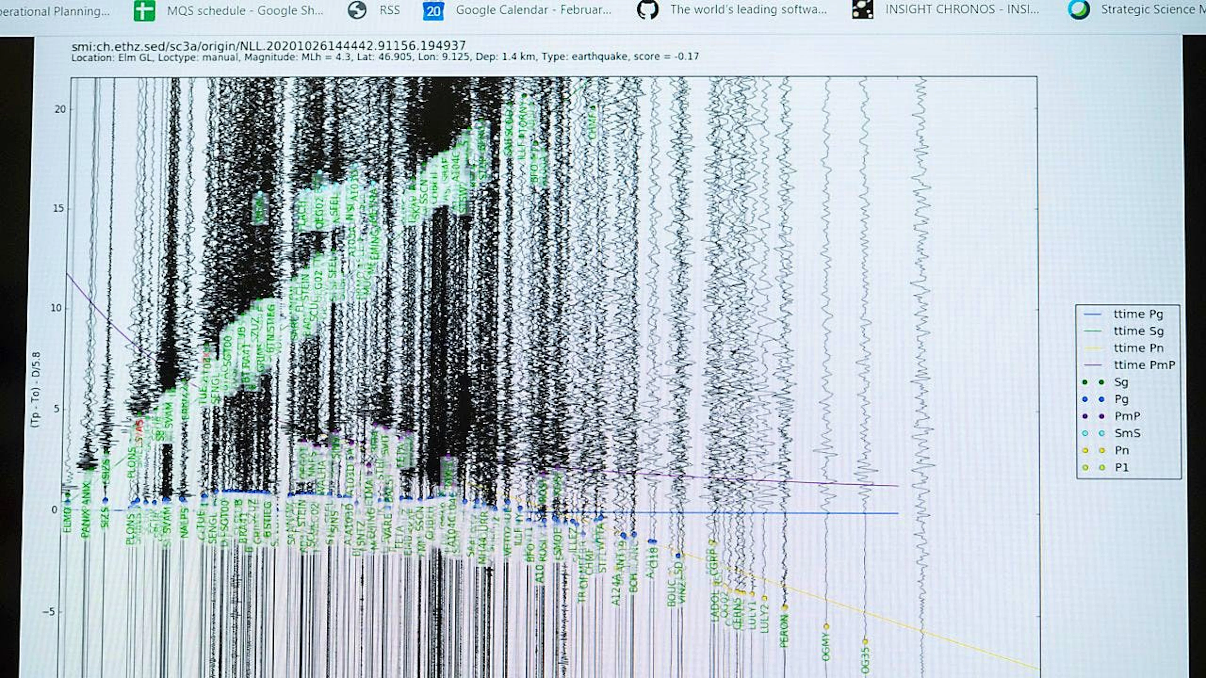 Le Service sismologique suisse enregistre entre 1000 et 1500 séismes chaque année (archives).