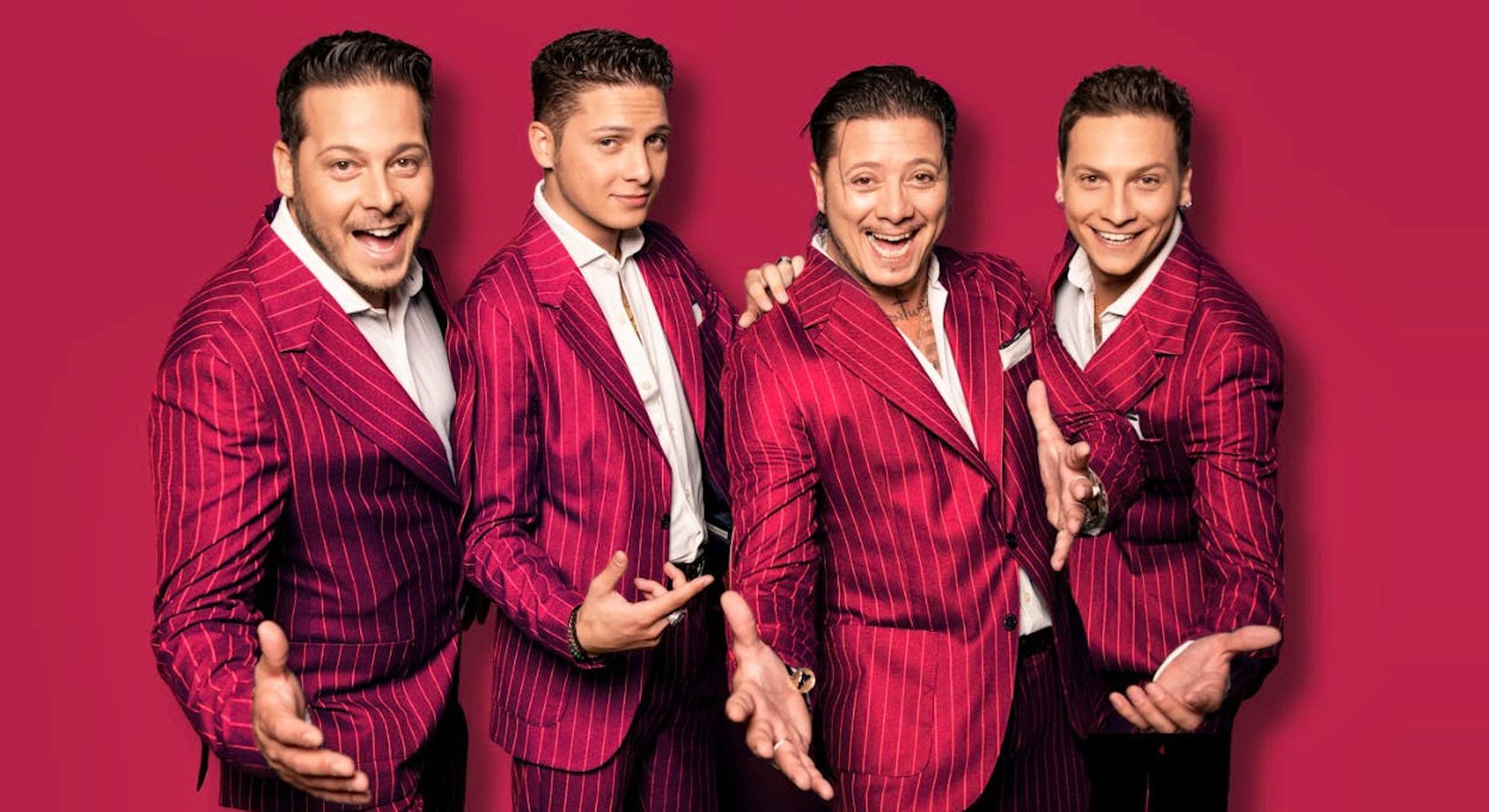 «Wir sind glücklich und dankbar für alles, was wir seit anderthalb Jahren erleben dürfen»: Mimmo, Amedeo, Piero und Gabriele Esteriore (von links nach rechts).