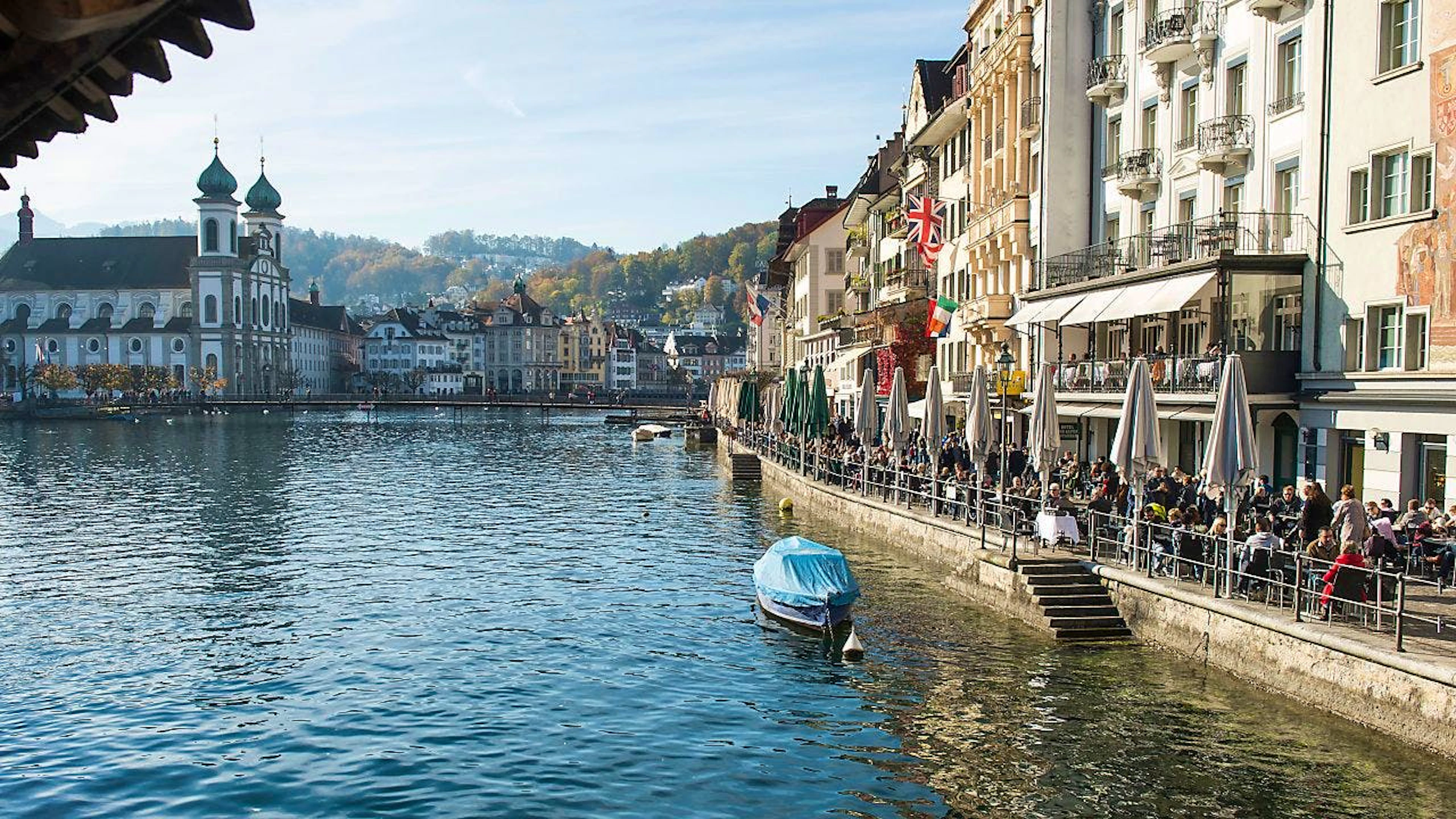 Die Stadt Luzern steht finanziell gut da. (Archivaufnahme)
