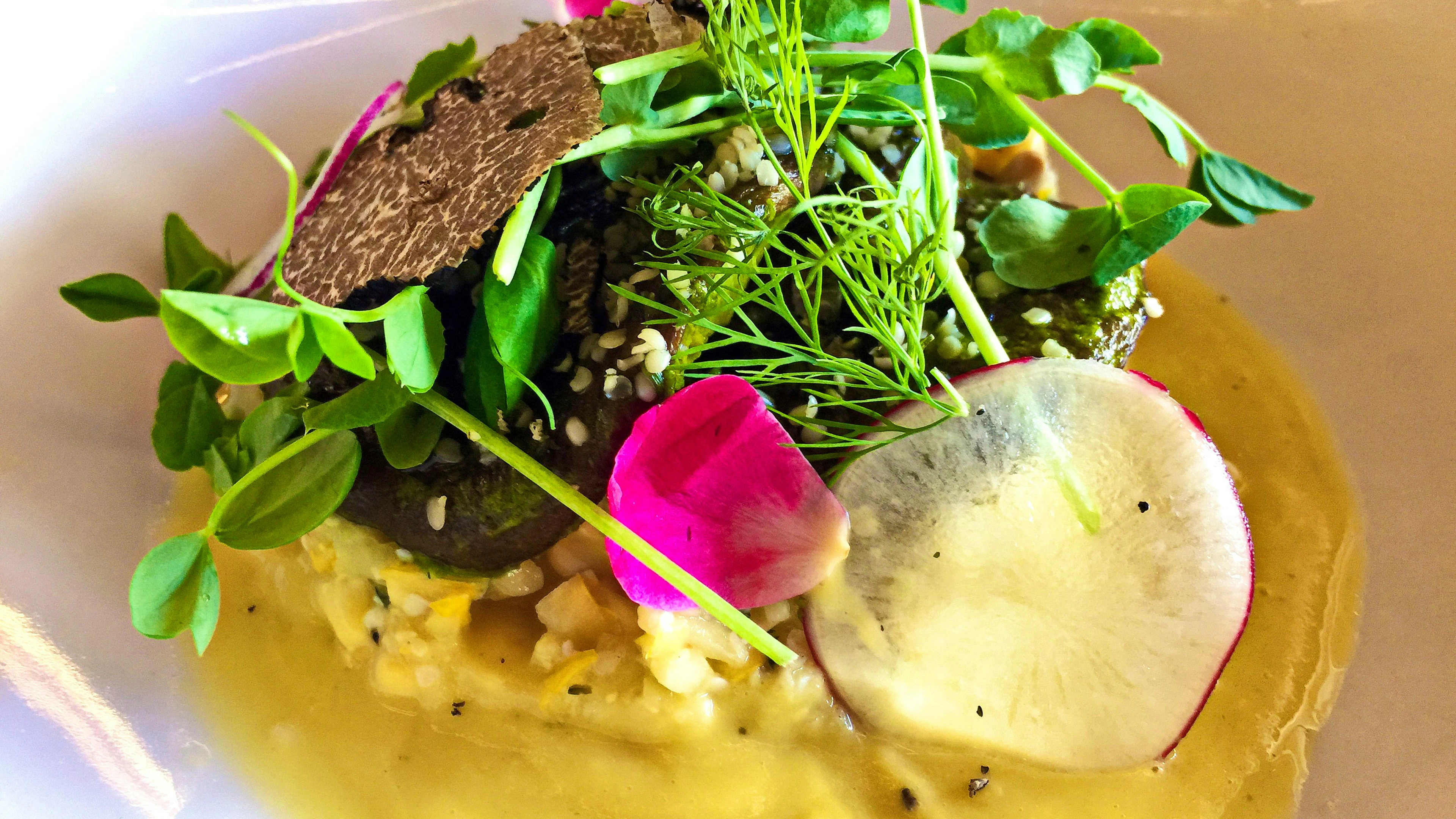 Ein weiteres Gericht aus dem <em>Plant Food & Wine</em> in Miami.