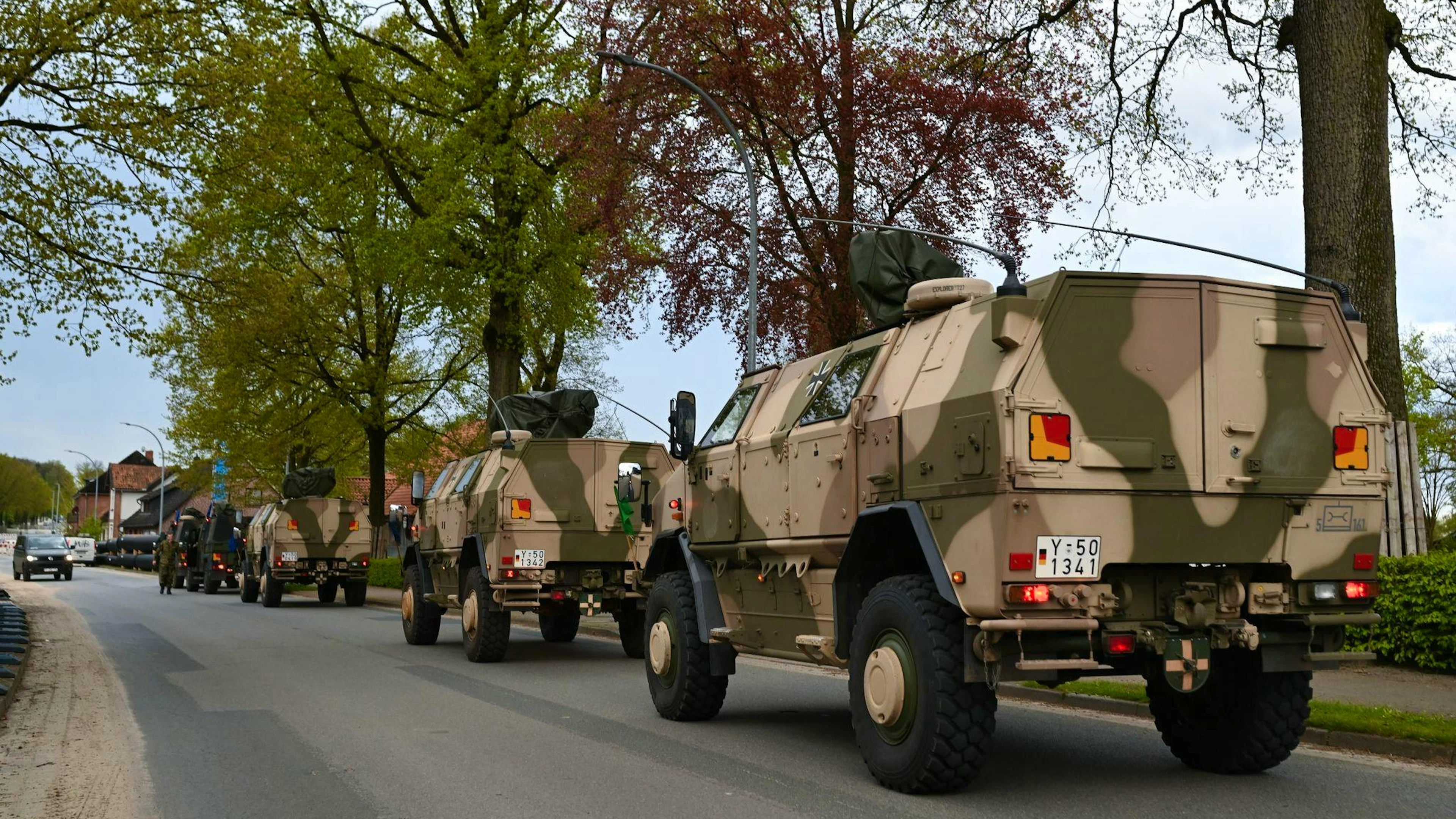 An der Suche nach dem verschwundenen sechsjährigen Jungen aus Niedersachsen ist auch die Bundeswehr beteiligt.