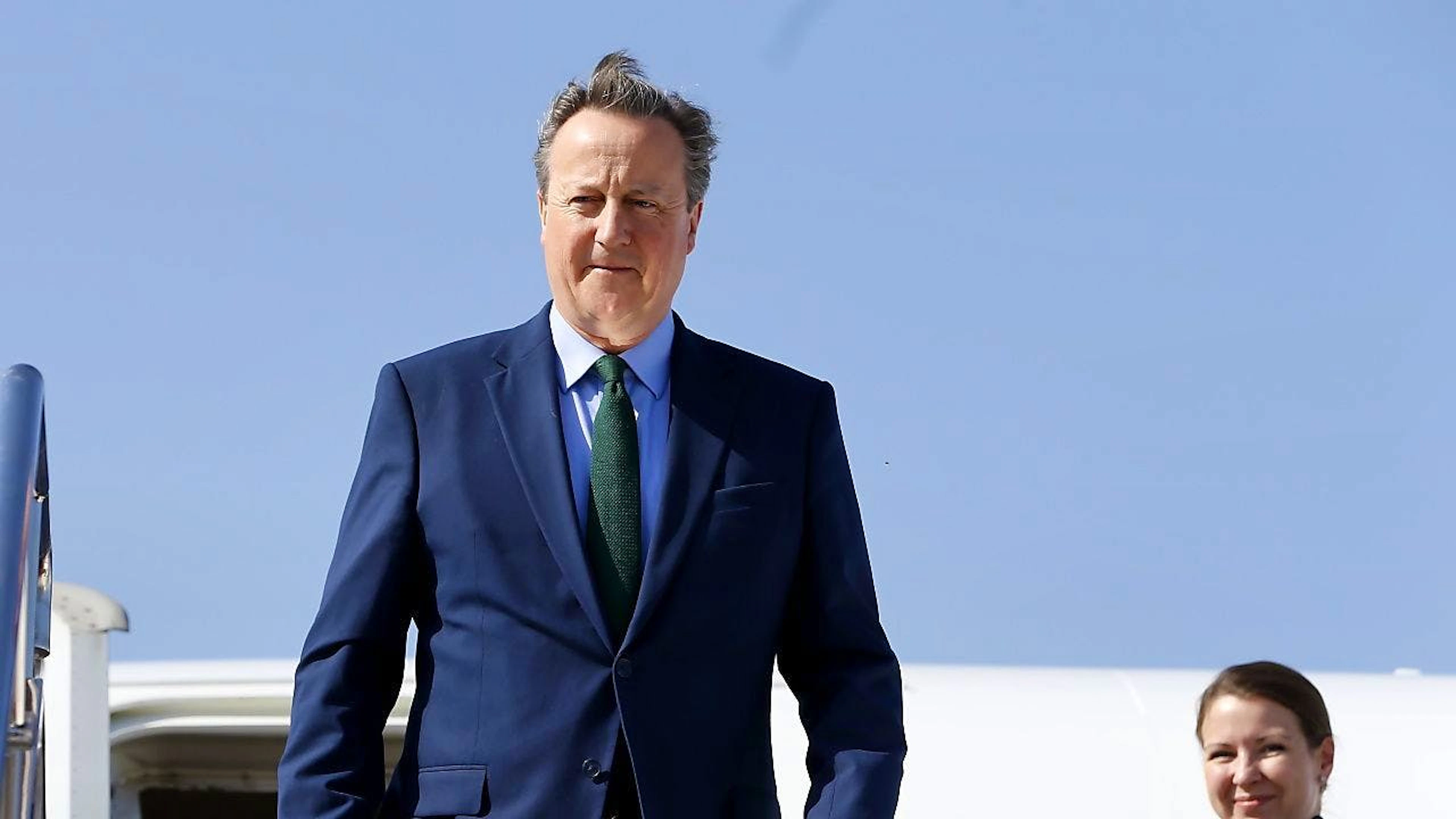 Il ministro degli Esteri britannico David Cameron.
