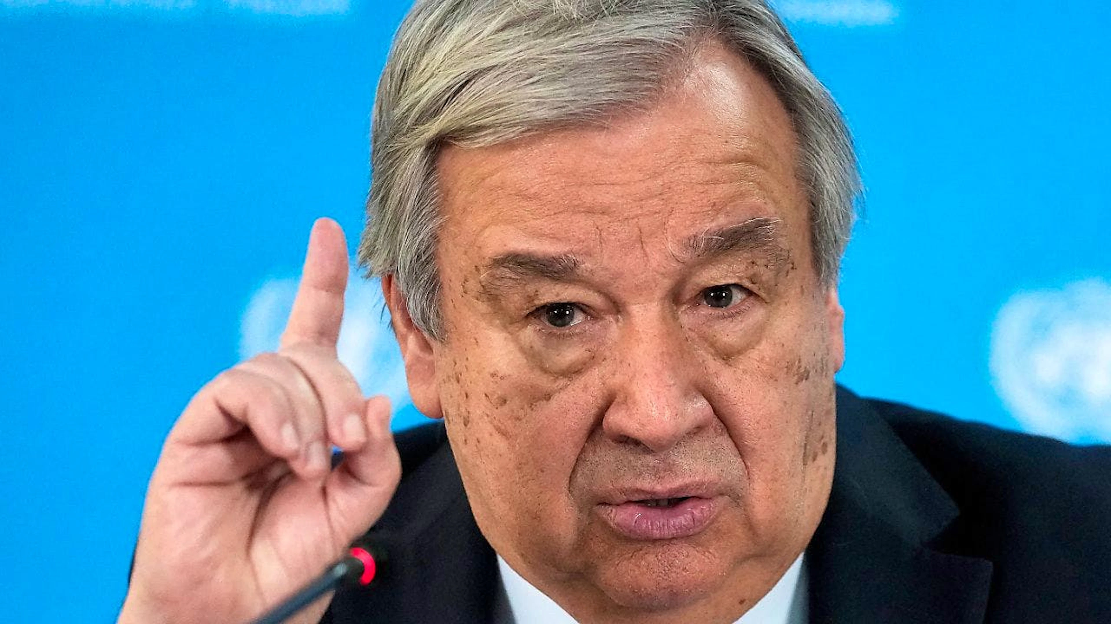 ARCHIV - António Guterres, Generalsekretär der Vereinten Nationen (UN), spricht während eines Besuchs im UN-Büro in der kenianischen Hauptstadt Nairobi. Foto: Khalil Senosi/AP/dpa