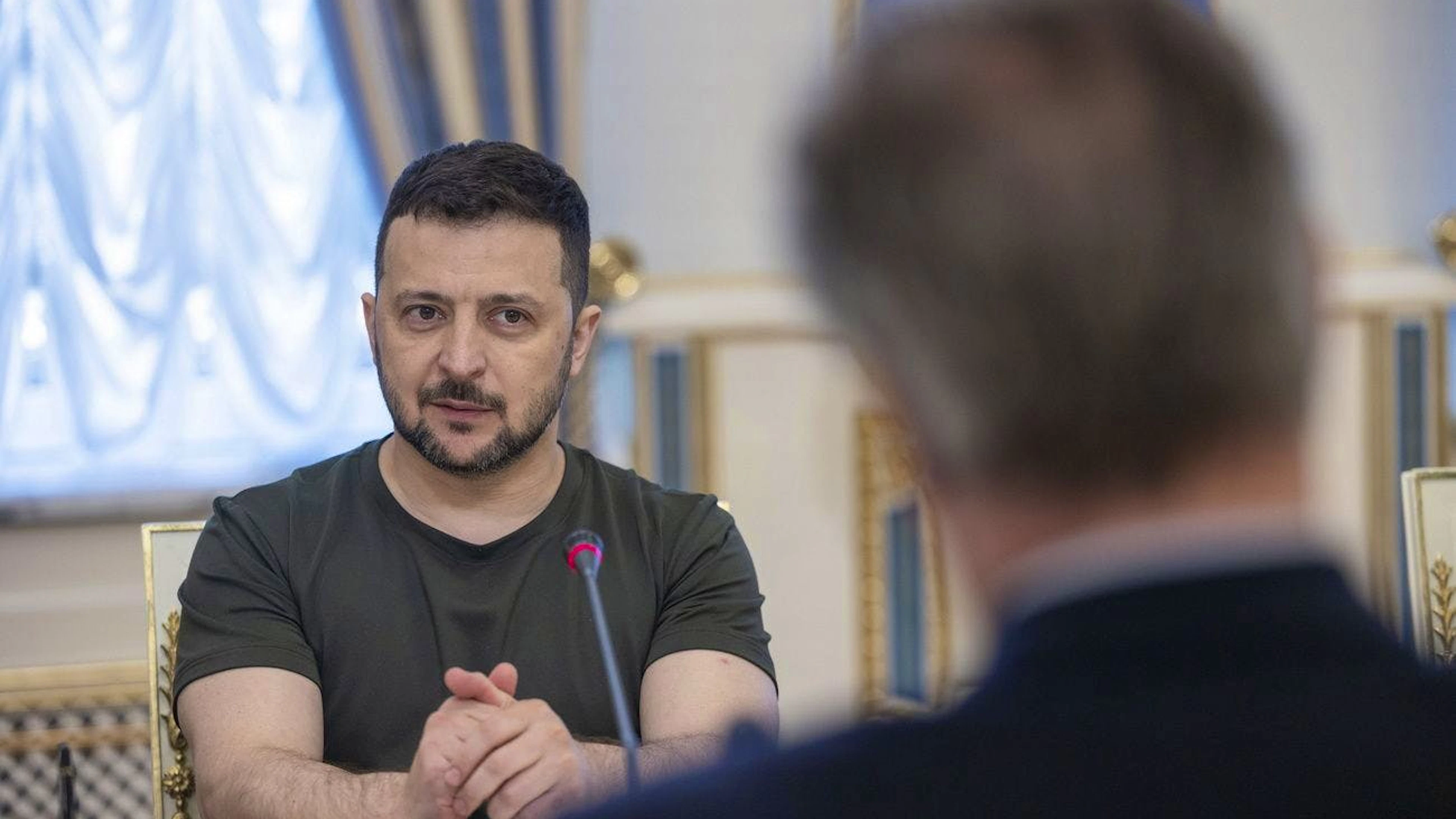 Il presidente ucraino Volodymyr Zelensky