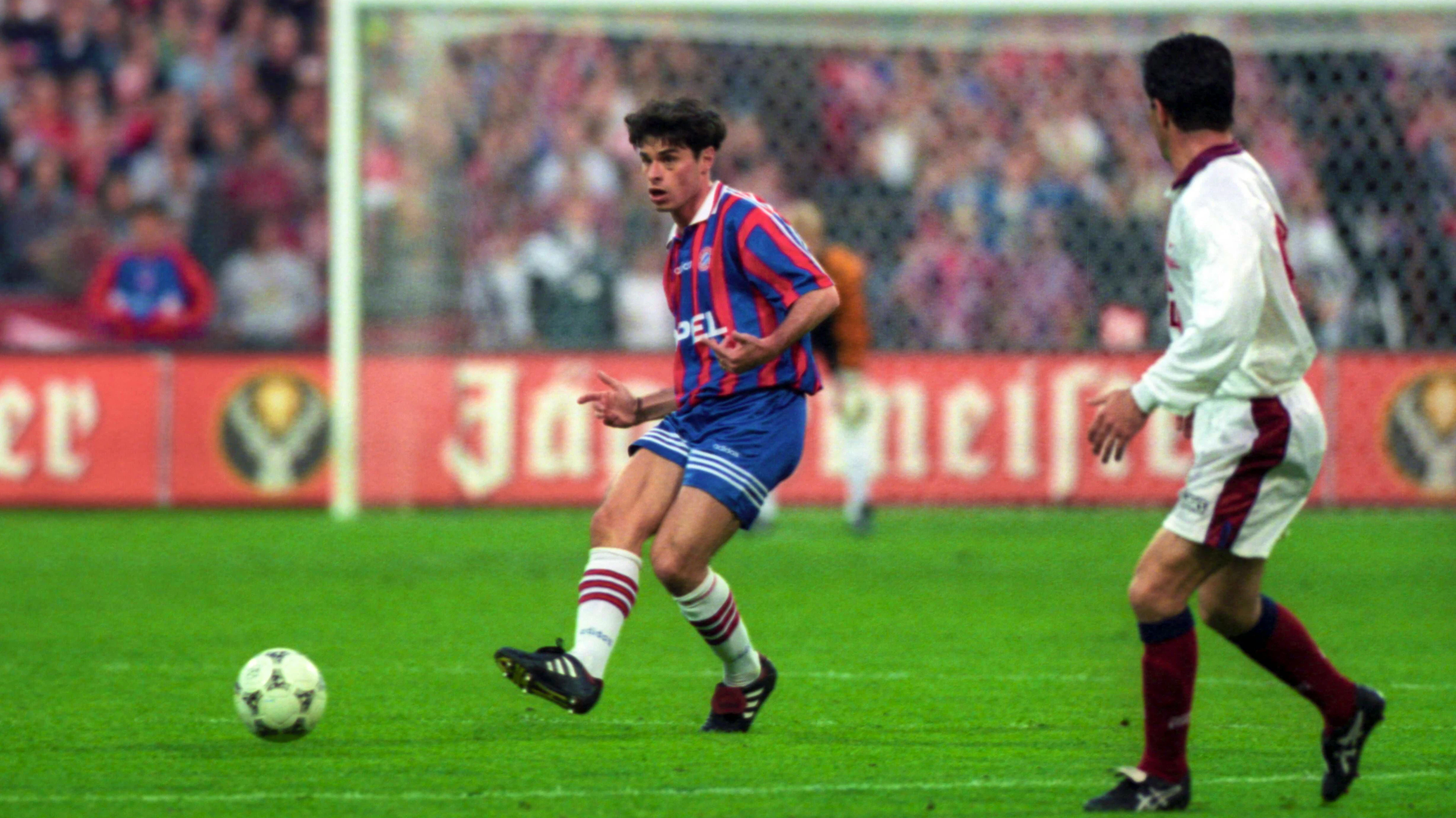 Sforza 1996 im UEFA-Cup-Final gegen Girondins Bordeaux.
