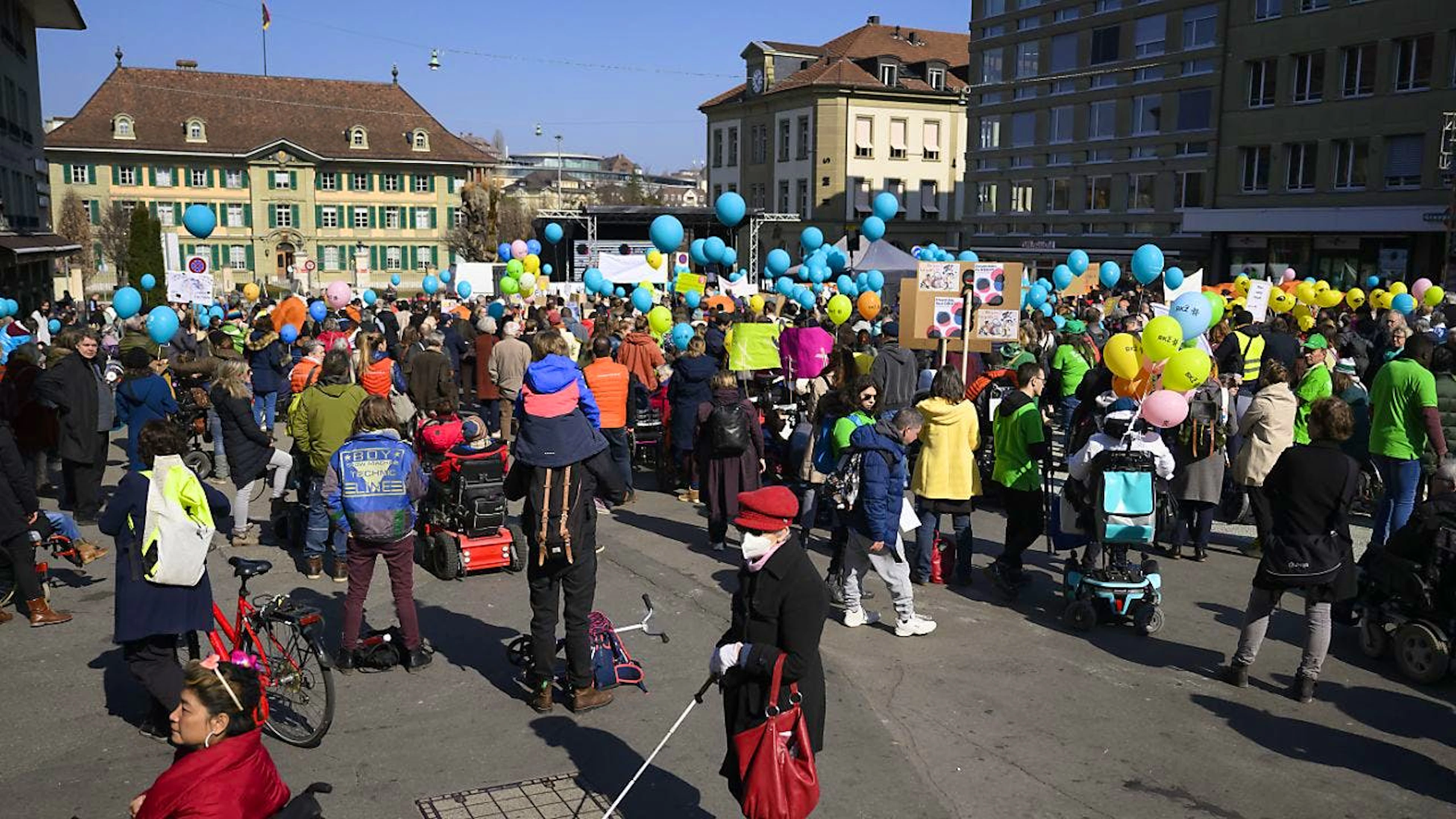 Un'azione in favore dell'inclusione delle persone disabili.