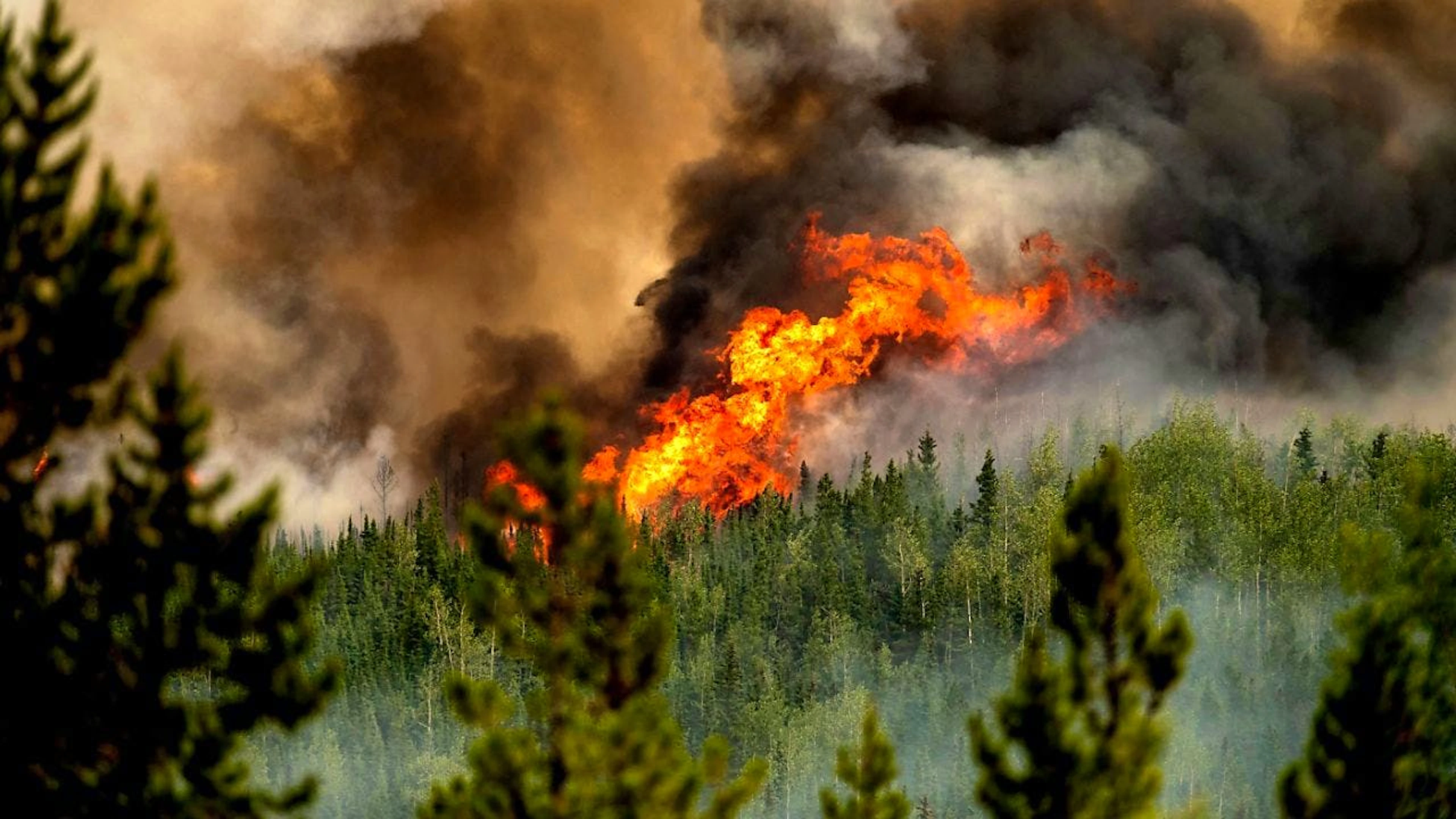 L'anno scorso, durante la stagione degli incendi, in Canada sono state sfollate circa 230'000 persone. (Foto archivio)