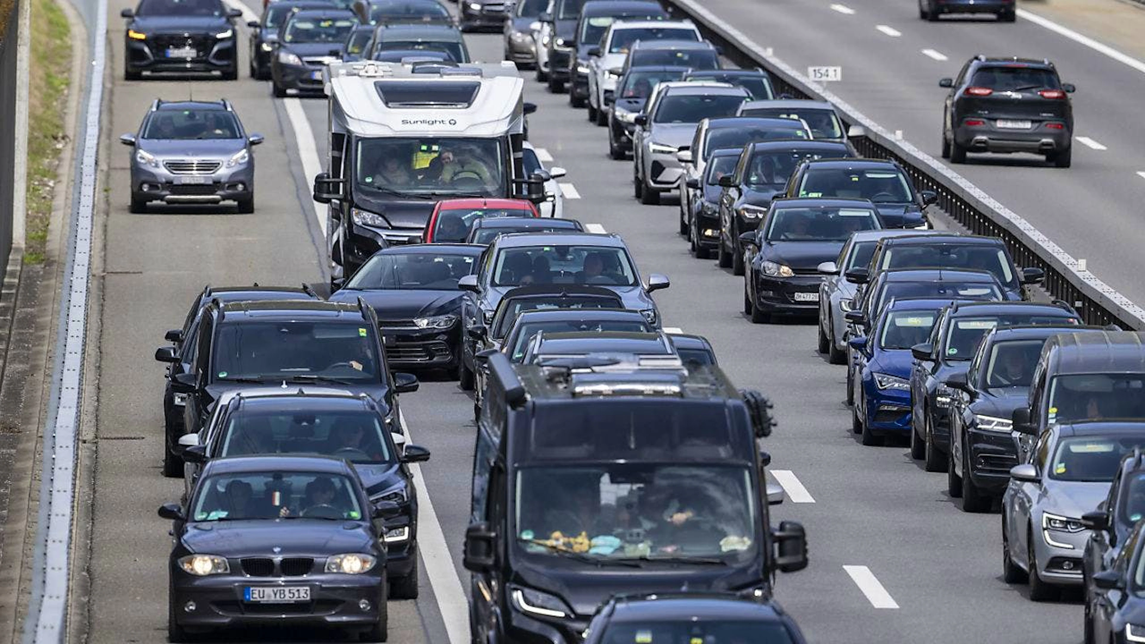 Ancora code al portale nord del San Gottardo. (immagine d'illustrazione)
