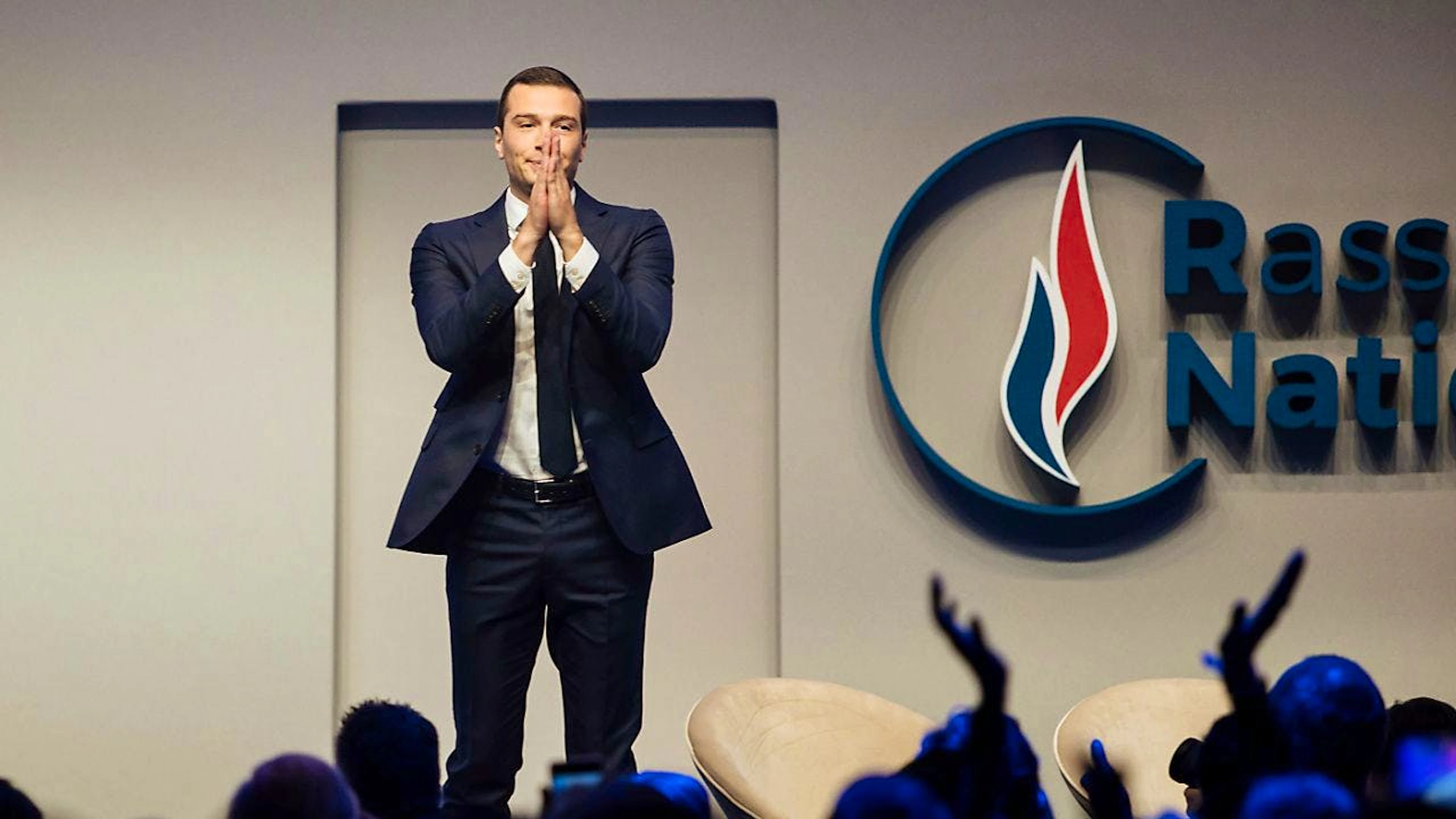 Il presidente del Rassemblement National Jordan Bardella