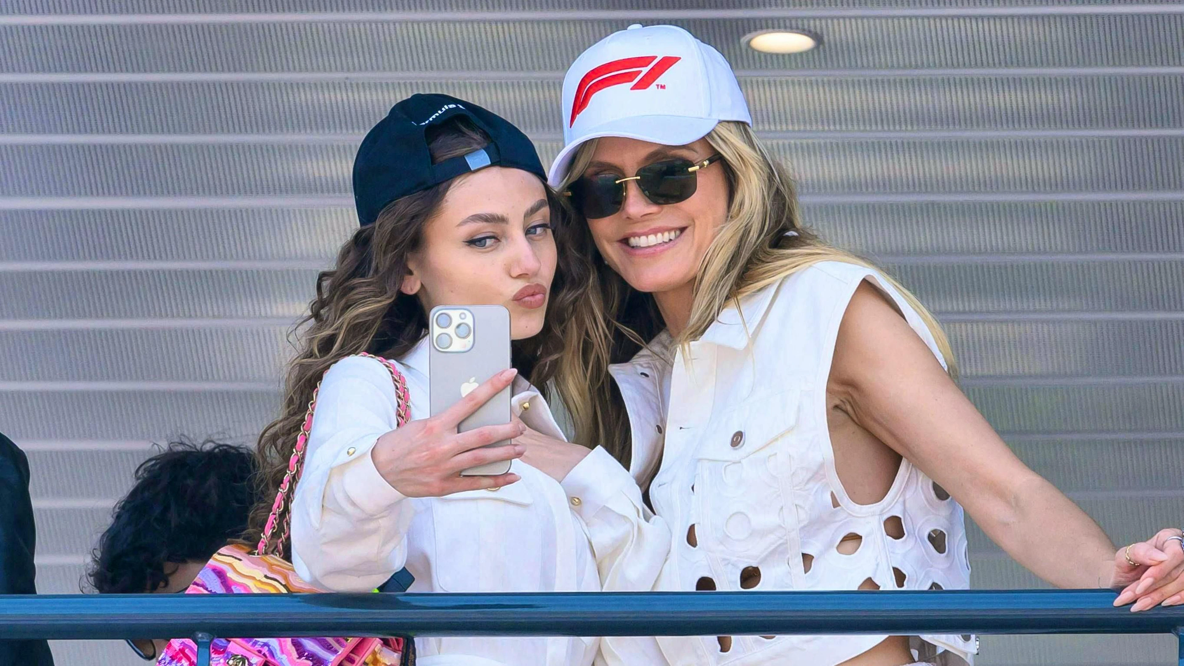 Heidi Klum ha visitato la leggendaria gara di Formula 1 a Monaco lo scorso fine settimana insieme alla figlia maggiore Leni.