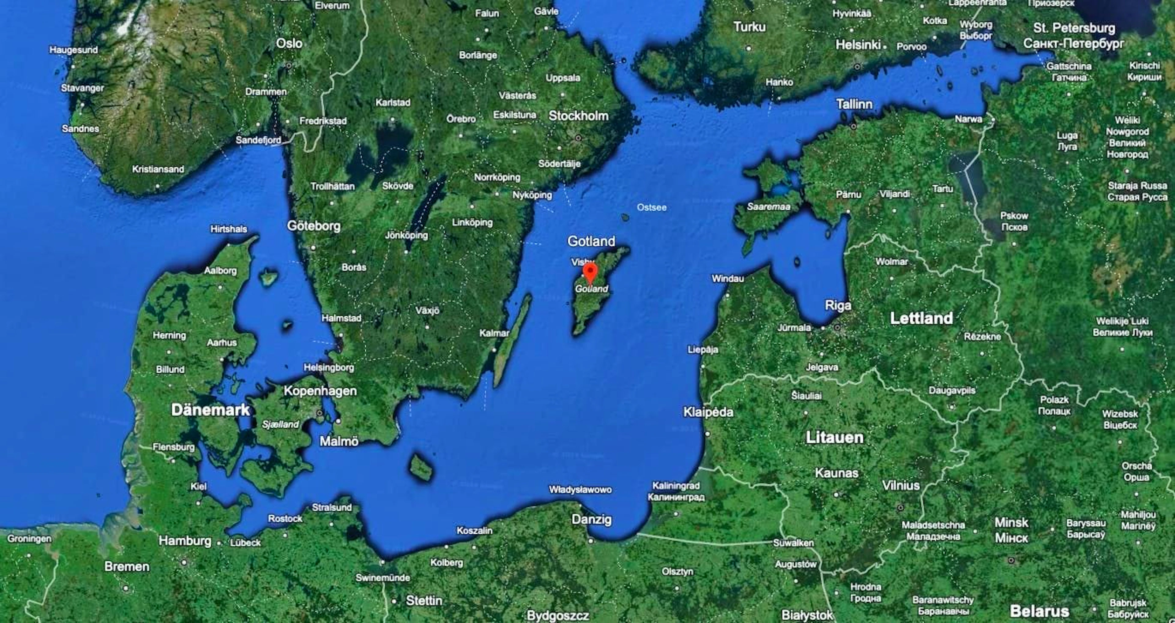 Contrassegnato: Kage di Gotland nel Mar Baltico.