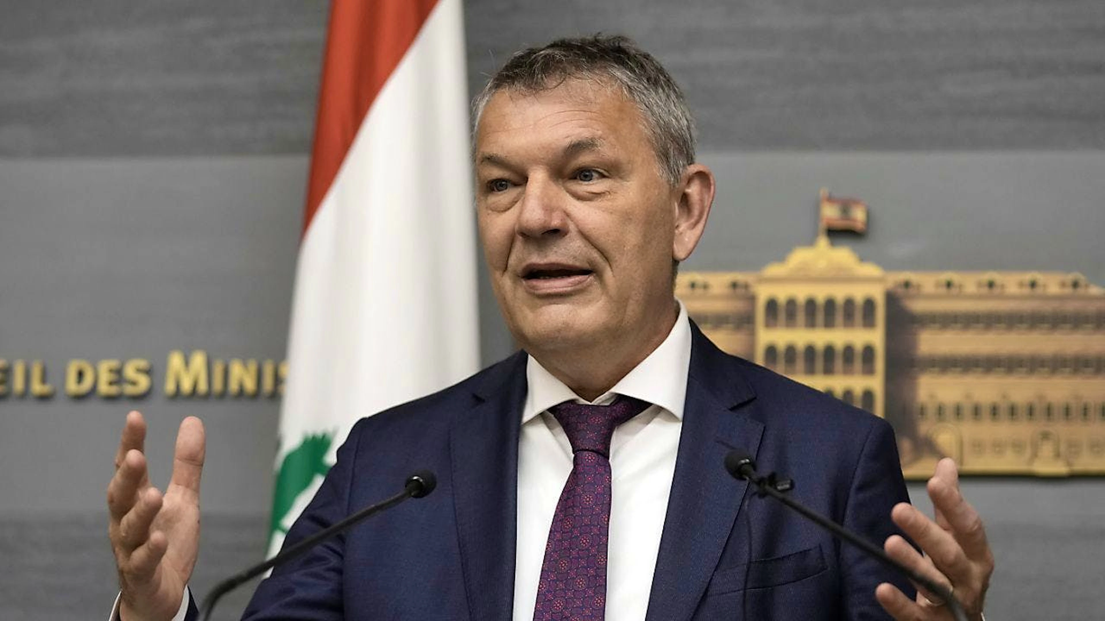 Philippe Lazzarini, capo dell'Unrwa