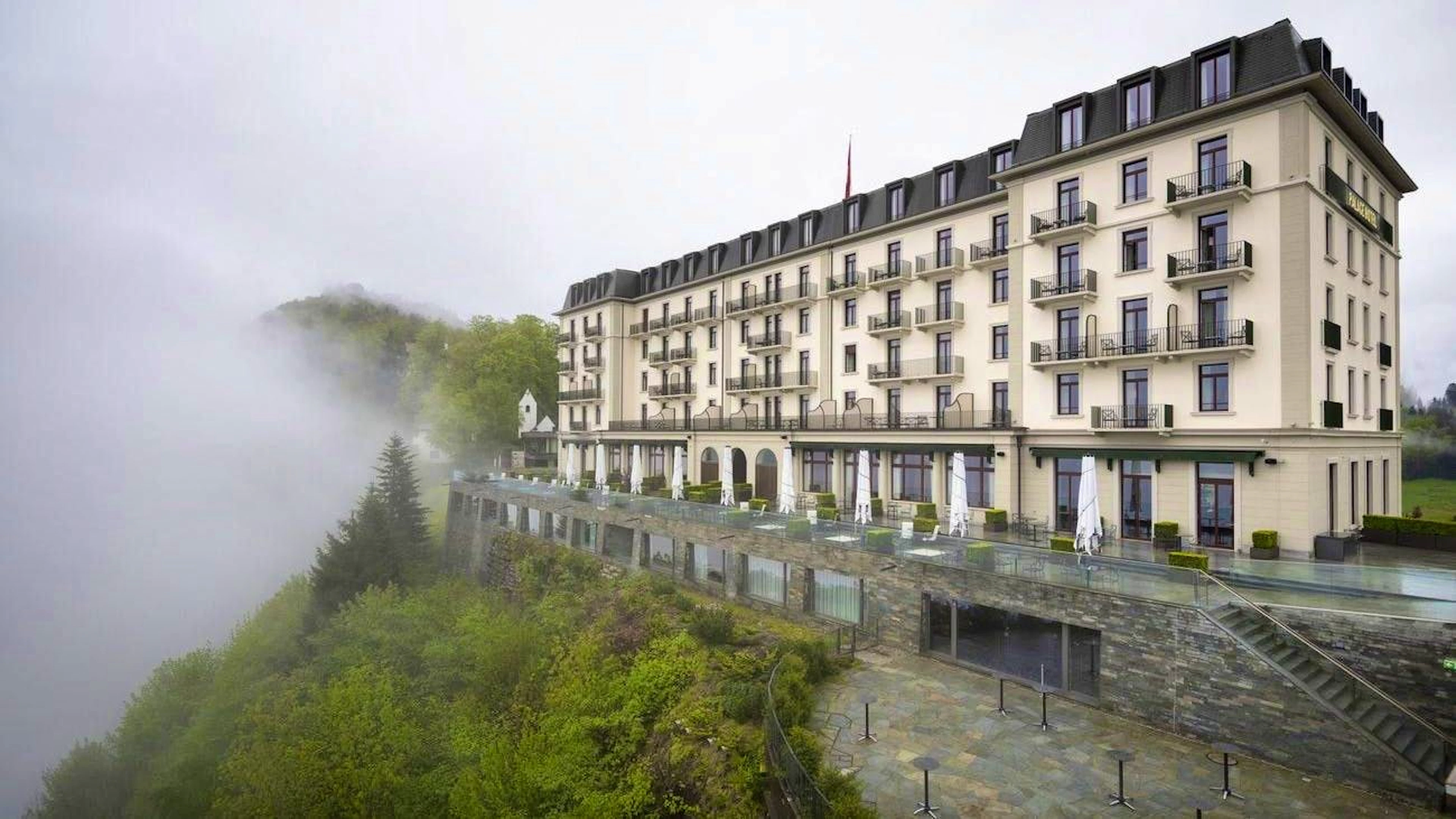 La conferenza di pace sull'Ucraina si terrà qui il 15 e 16 giugno: Il Bürgenstock Resort di Nidvaldo. (foto d'archivio)