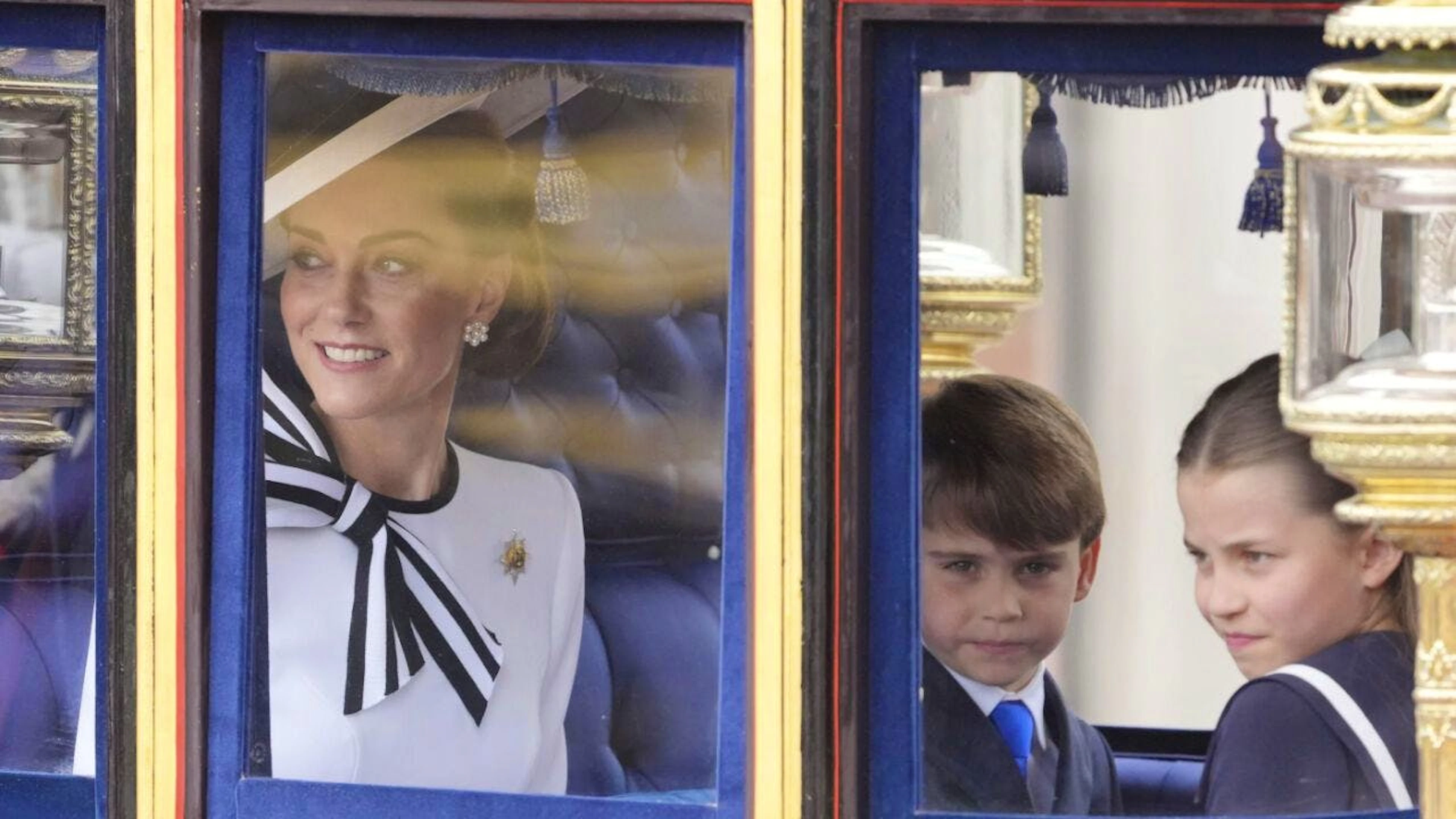 Anche la principessa del Galles era presente alla parata «Trooping the Colour».