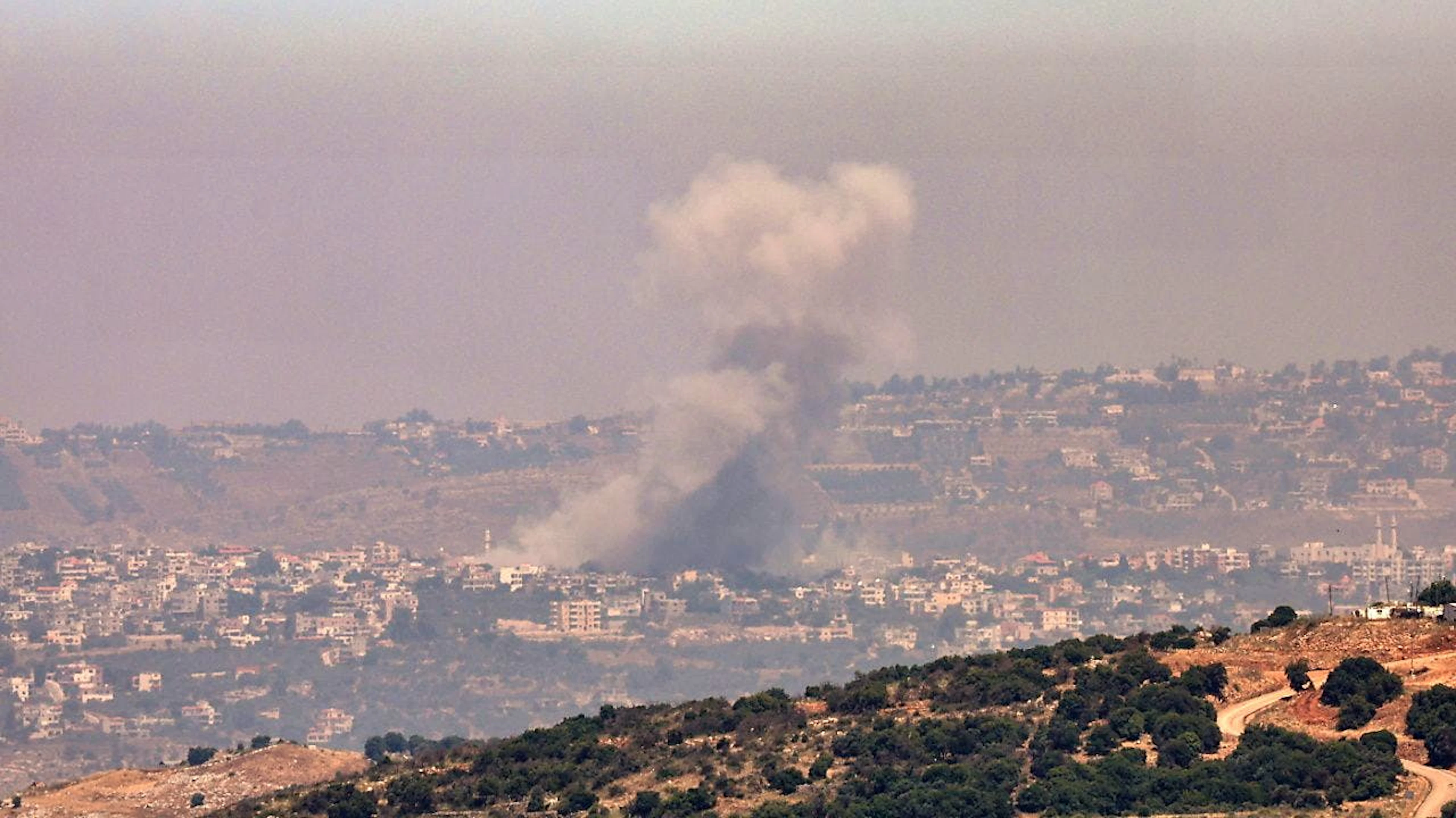 Bombardamento nel sud del Libano