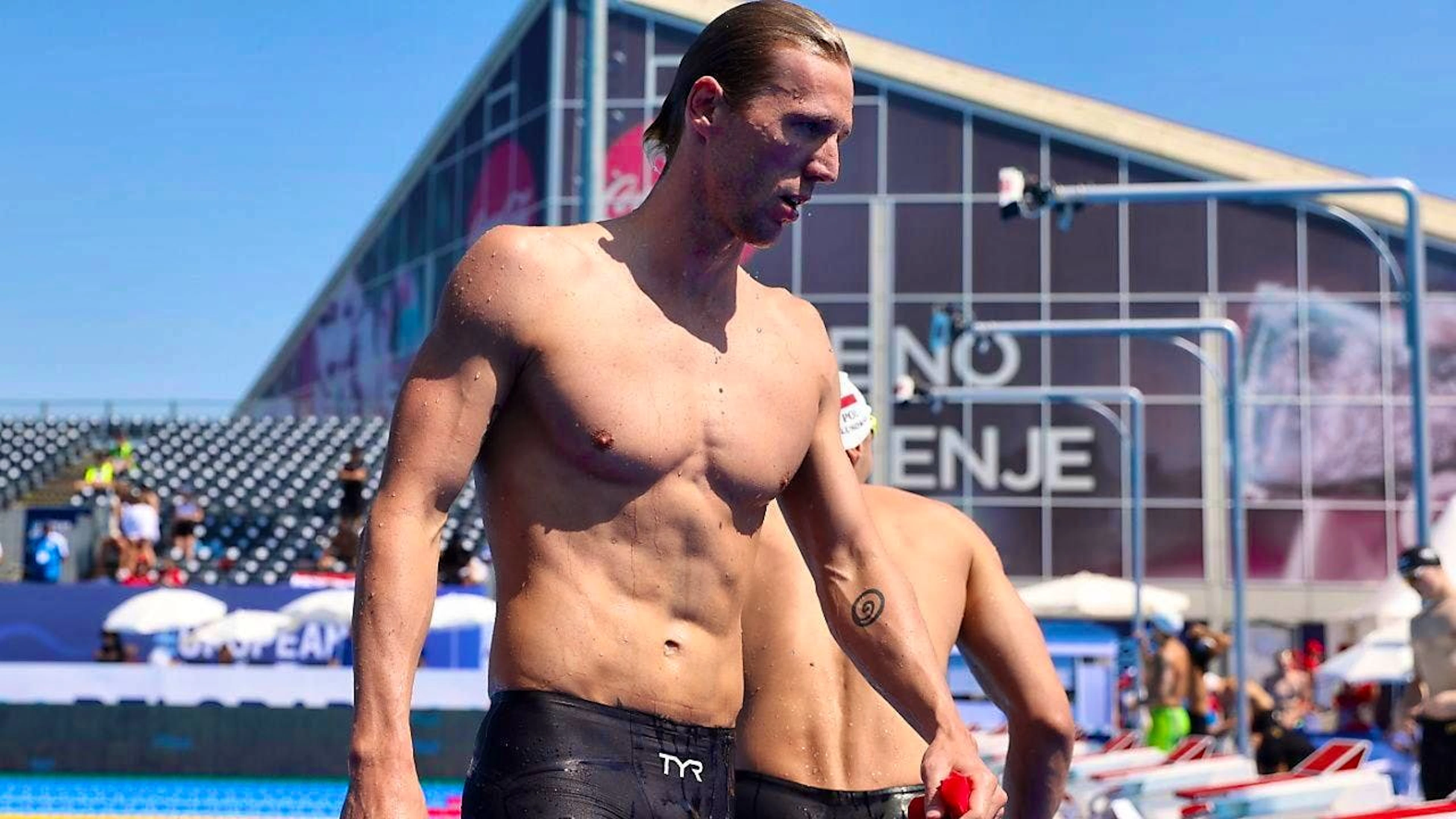Jérémy Desplanches leaves the pool with an ambivalent feeling