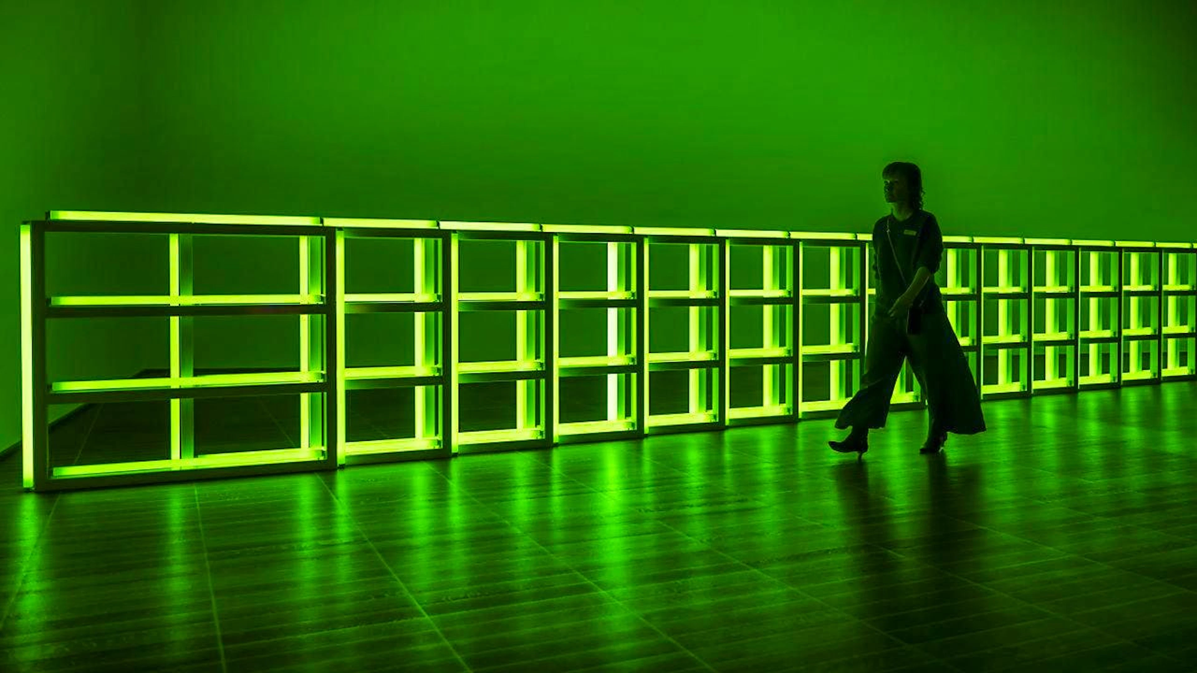 A new cultural mission statement is to define the future direction of Basel's cultural policy. (Image from the Dan Flavin exhibition at the Kunstmuseum Basel)