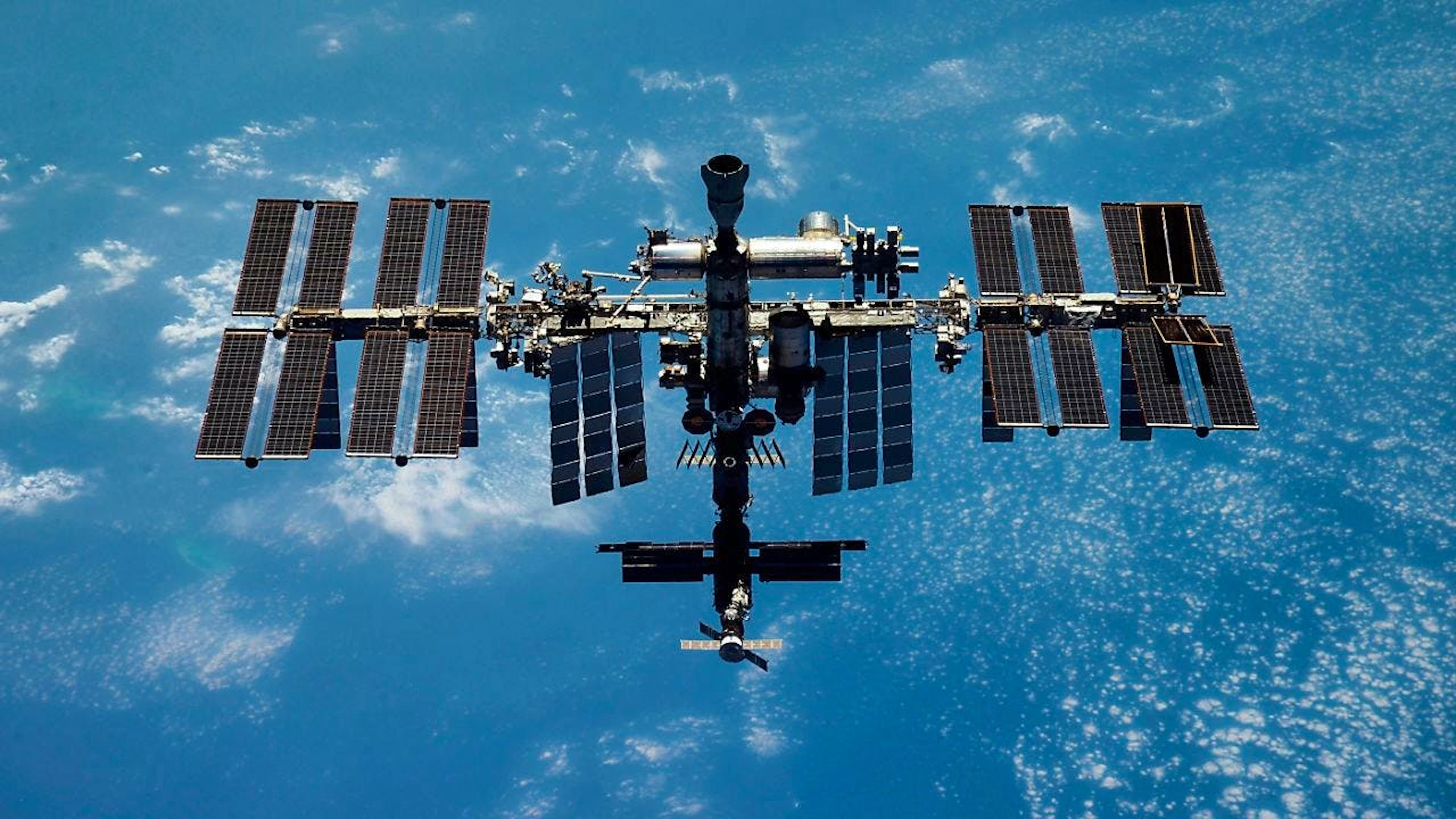 La Stazione spaziale internazionale.
