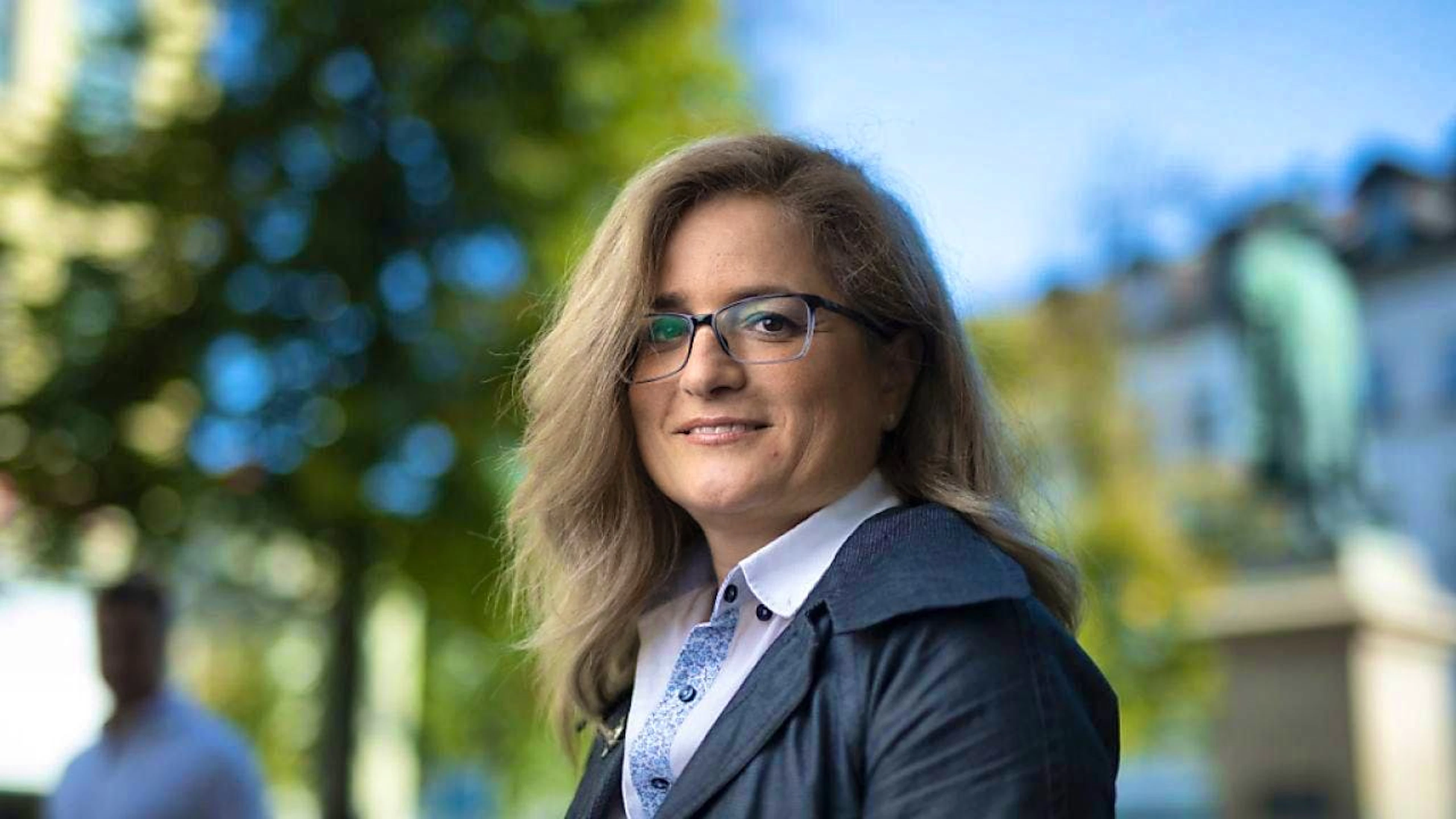 Maria Pappa (SP) is running for a further term of office as mayor. (archive picture)