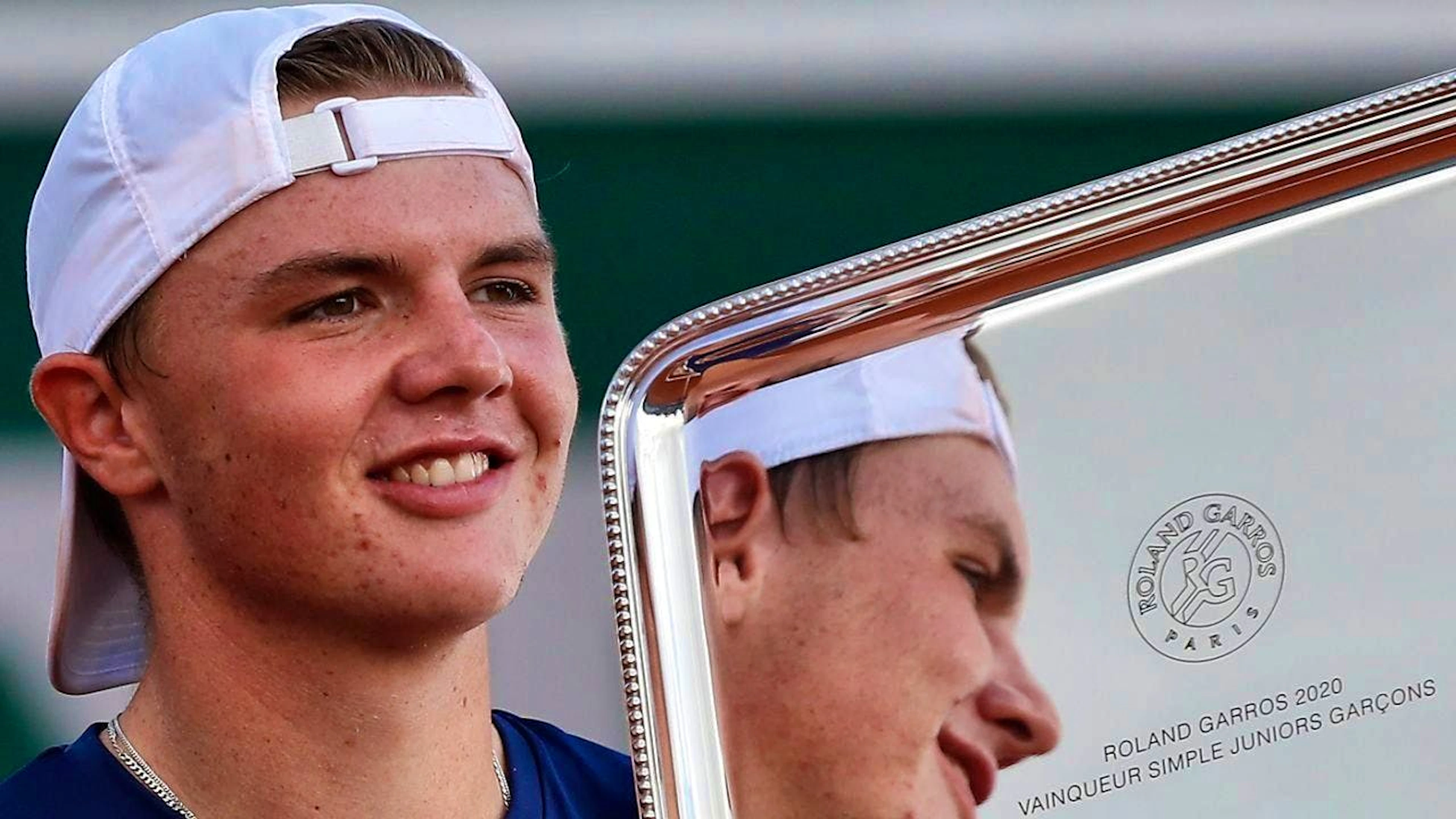 Dominic Stricker triumphed in the French Open junior tournament in 2020