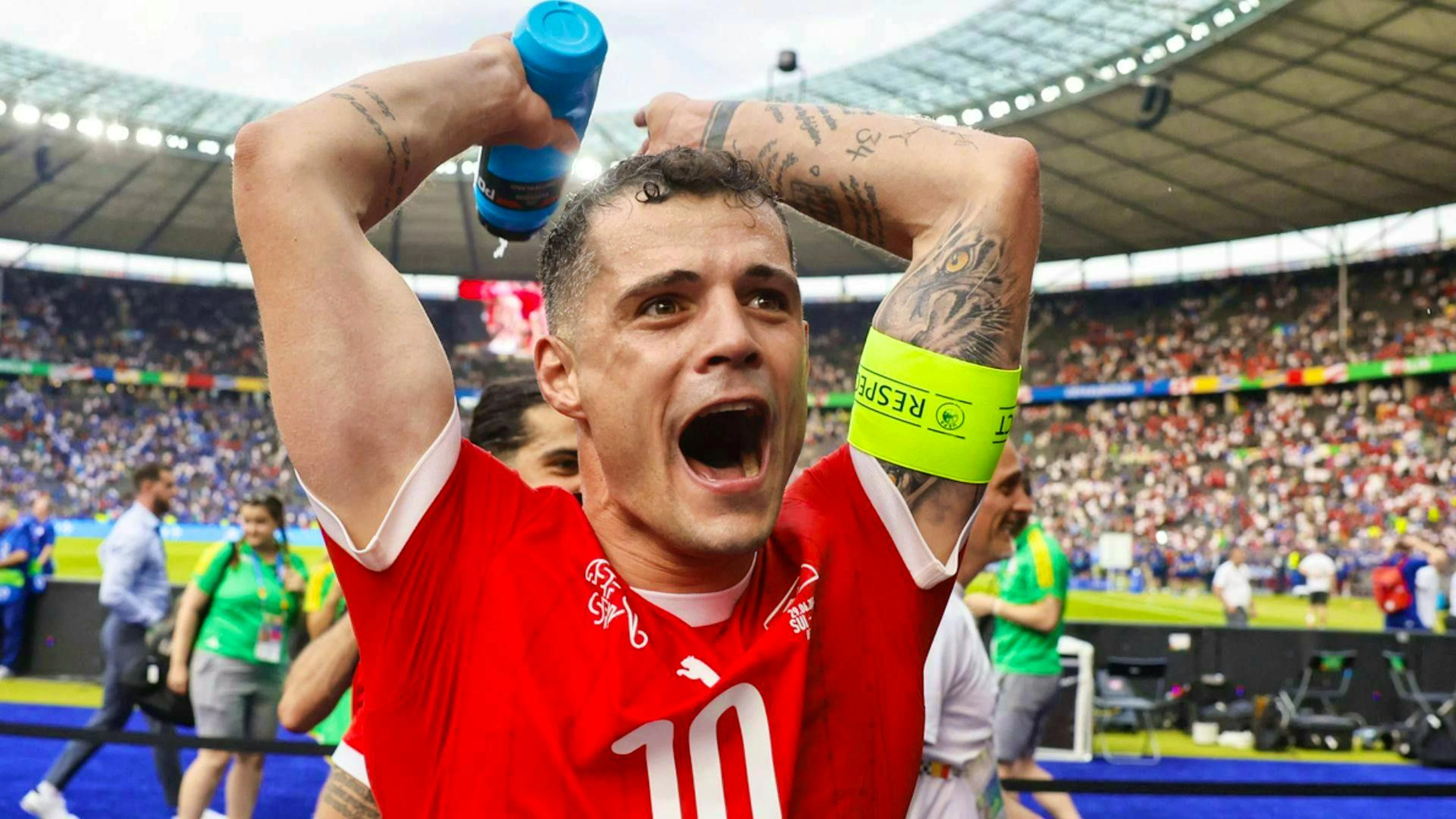 Granit Xhaka made it to 16th place at the Ballon d'Or.