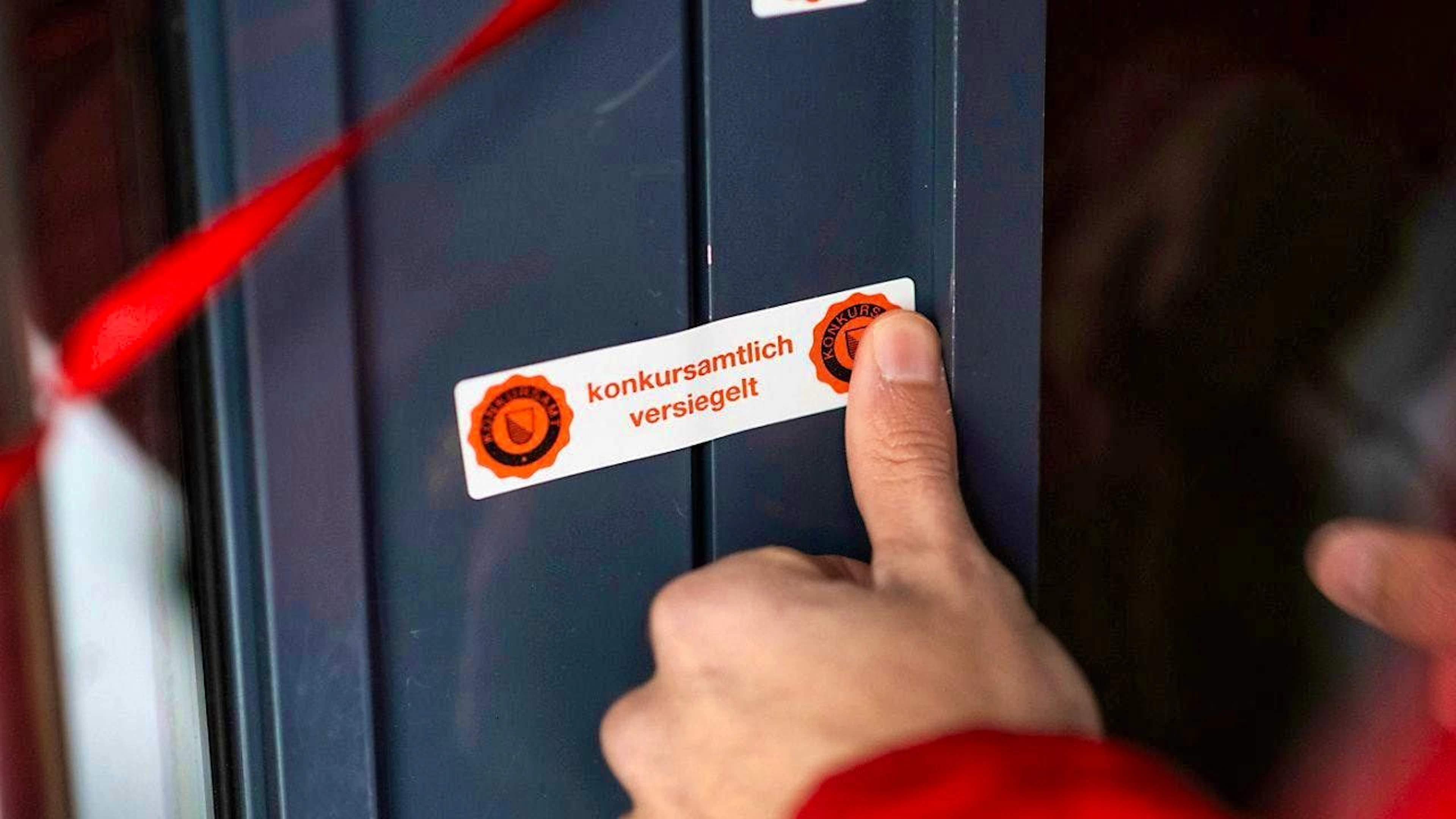 Company bankruptcies increase significantly in the first half of the year (symbolic image)