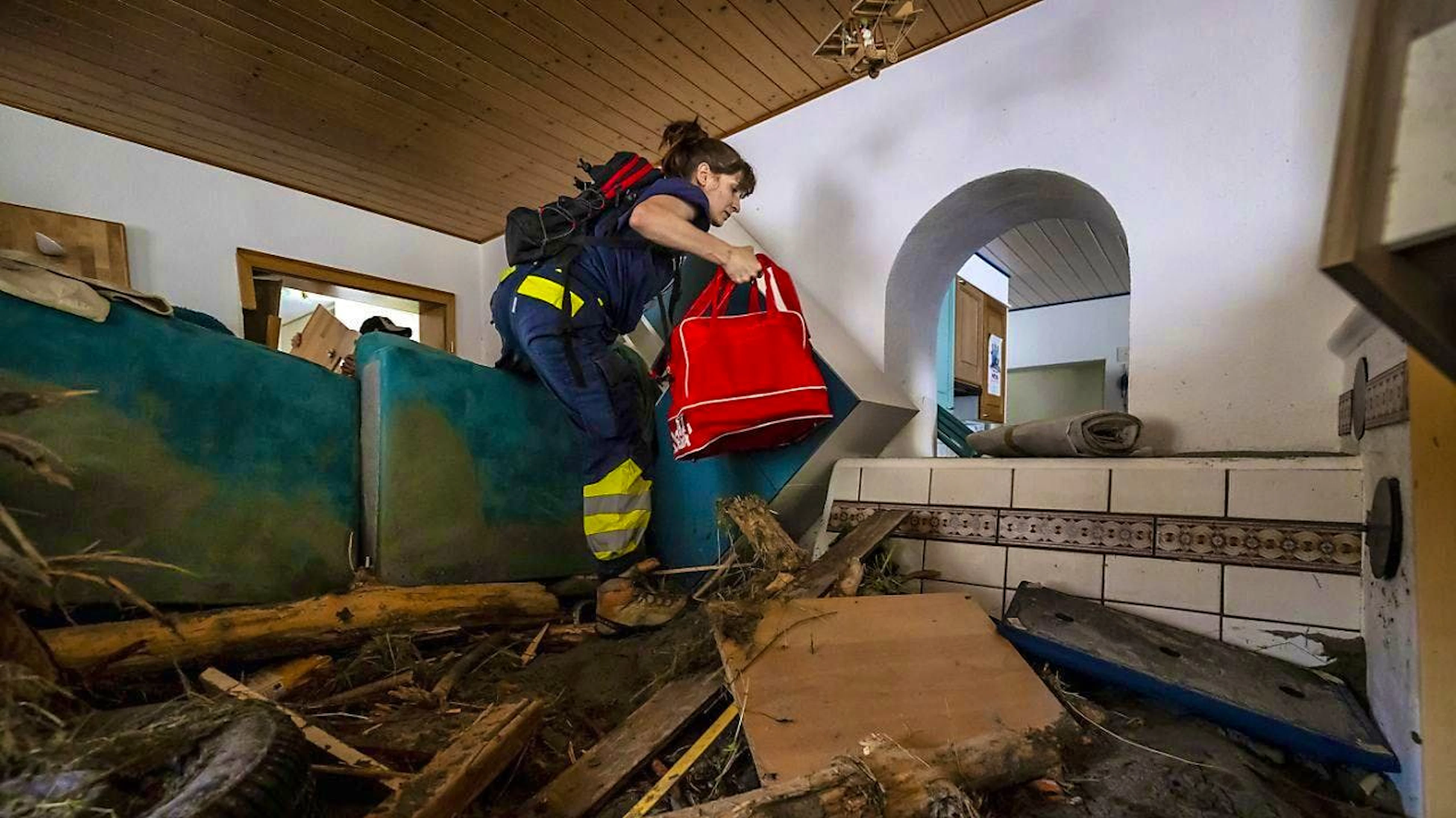 More thunderstorms and rainfall are expected in the upper Maggia Valley over the coming weekend. An evacuation plan is currently being drawn up.