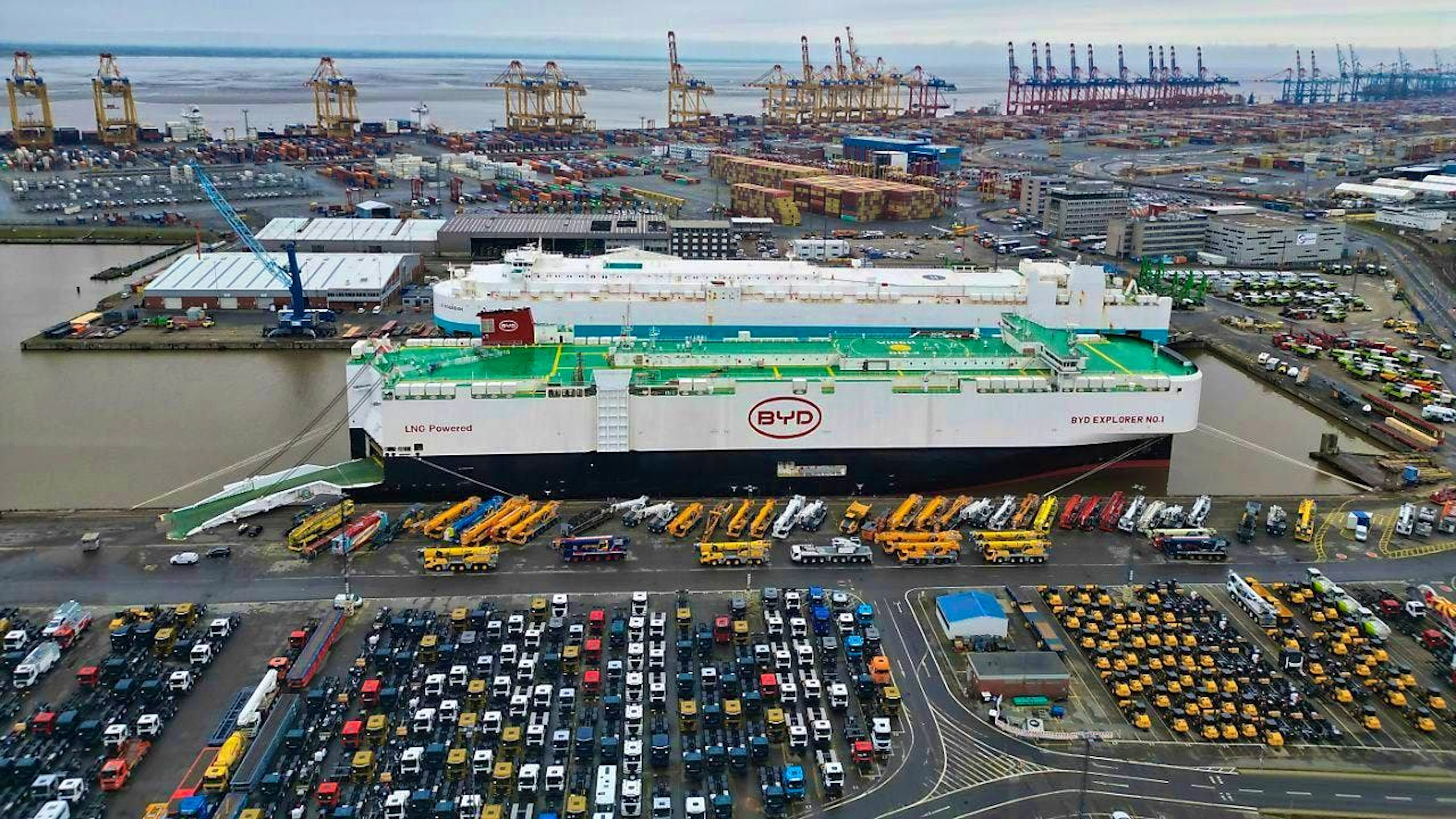 Imports of BYD cars and other Chinese e-cars are now subject to high customs duties. (archive picture)