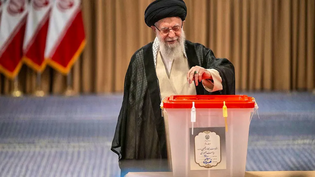 Religious leader Khamenei opens run-off election in Iran