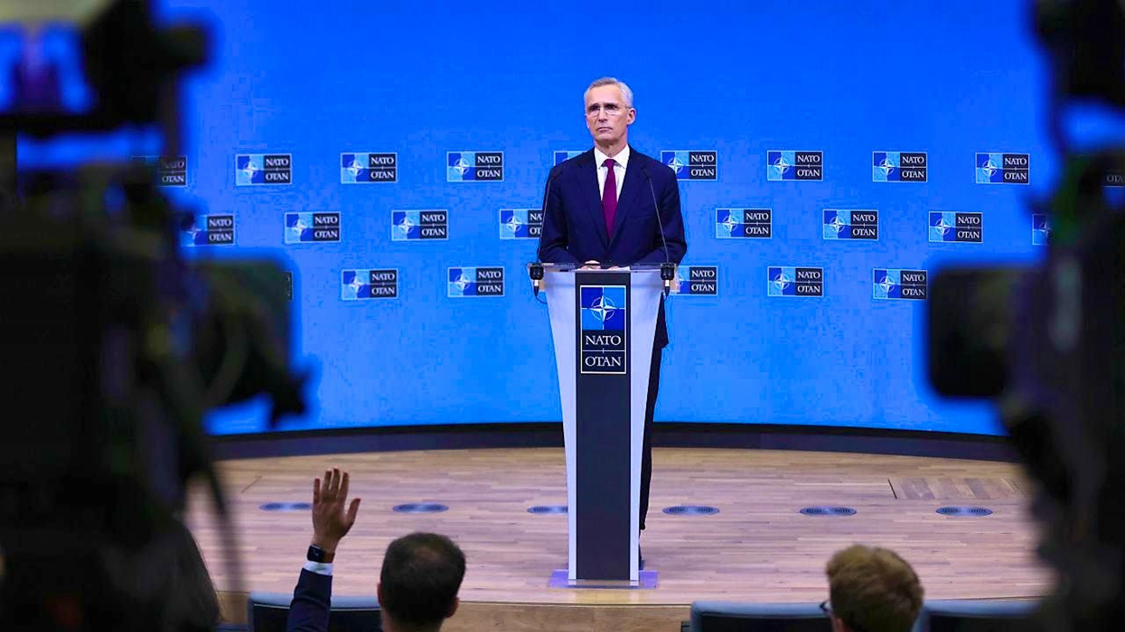ARCHIVE - NATO Secretary General Jens Stoltenberg. Photo: Johanna Geron/AP/dpa