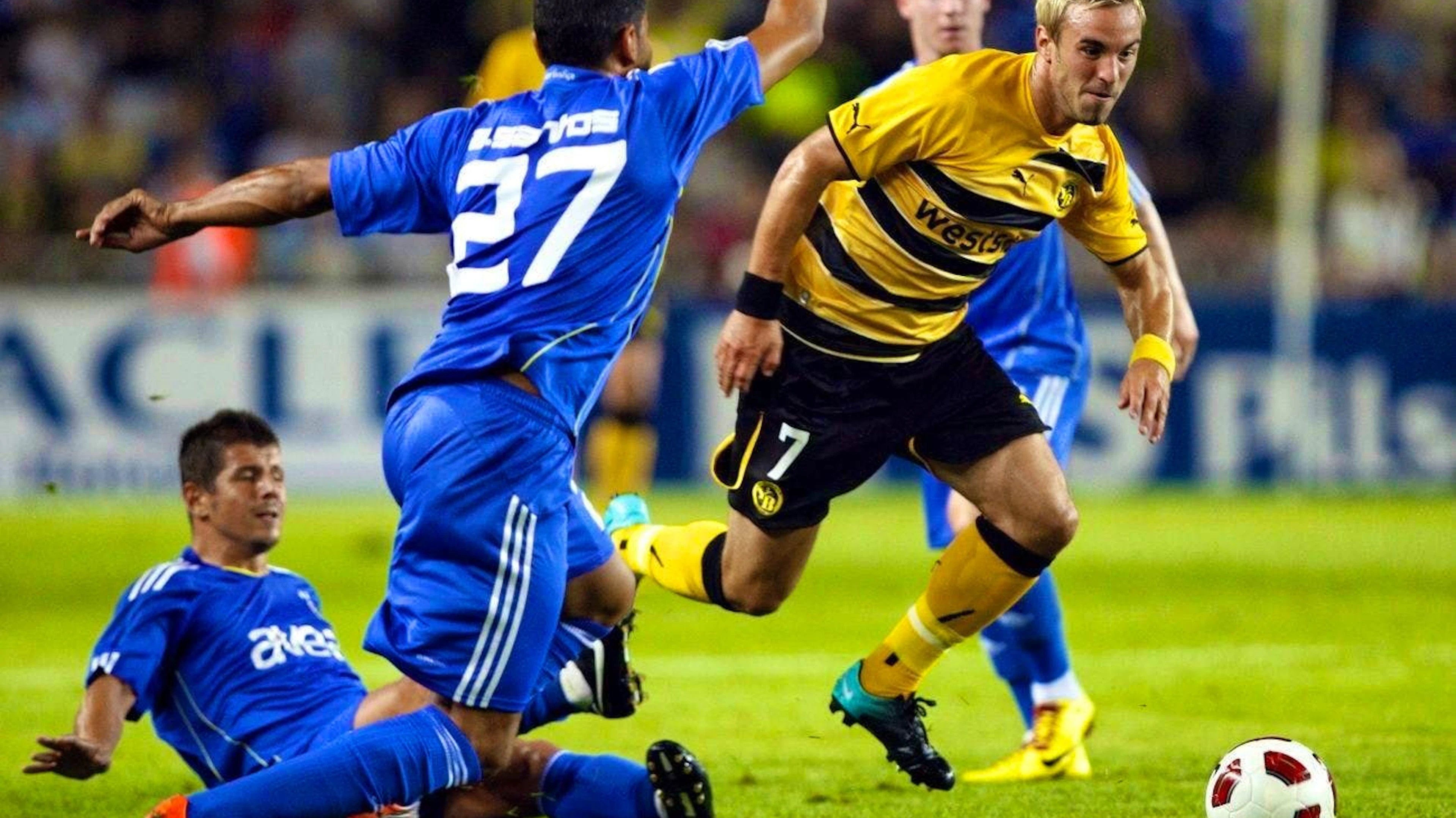 Played for Bern's Young Boys from 2009 to 2017: Swiss-English dual national Scott Sutter.