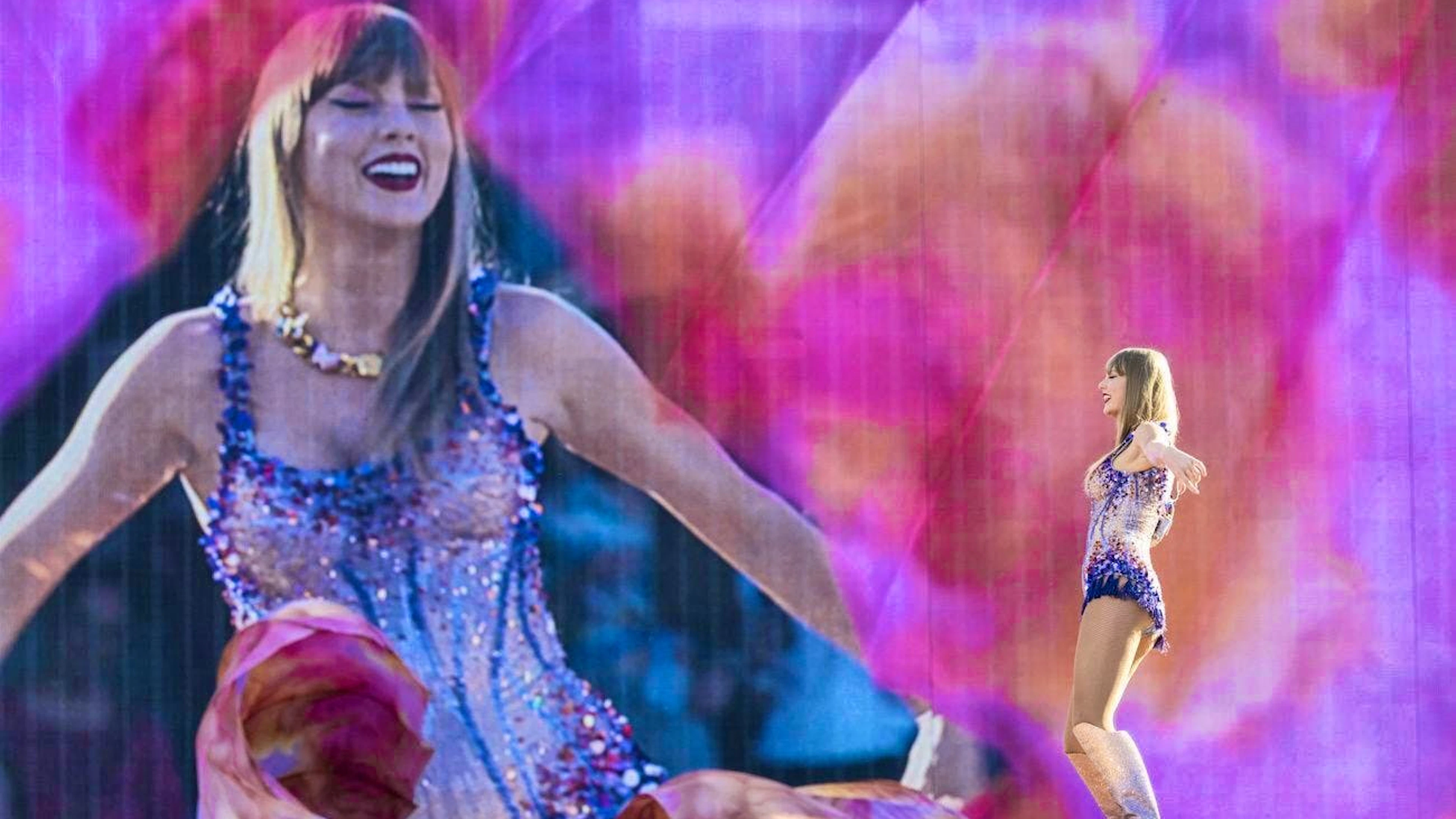 Taylor Swift put on a gigantic stage show at the Letzistadion in Zurich on July 9th and thrilled her fans with her racy stage outfits.