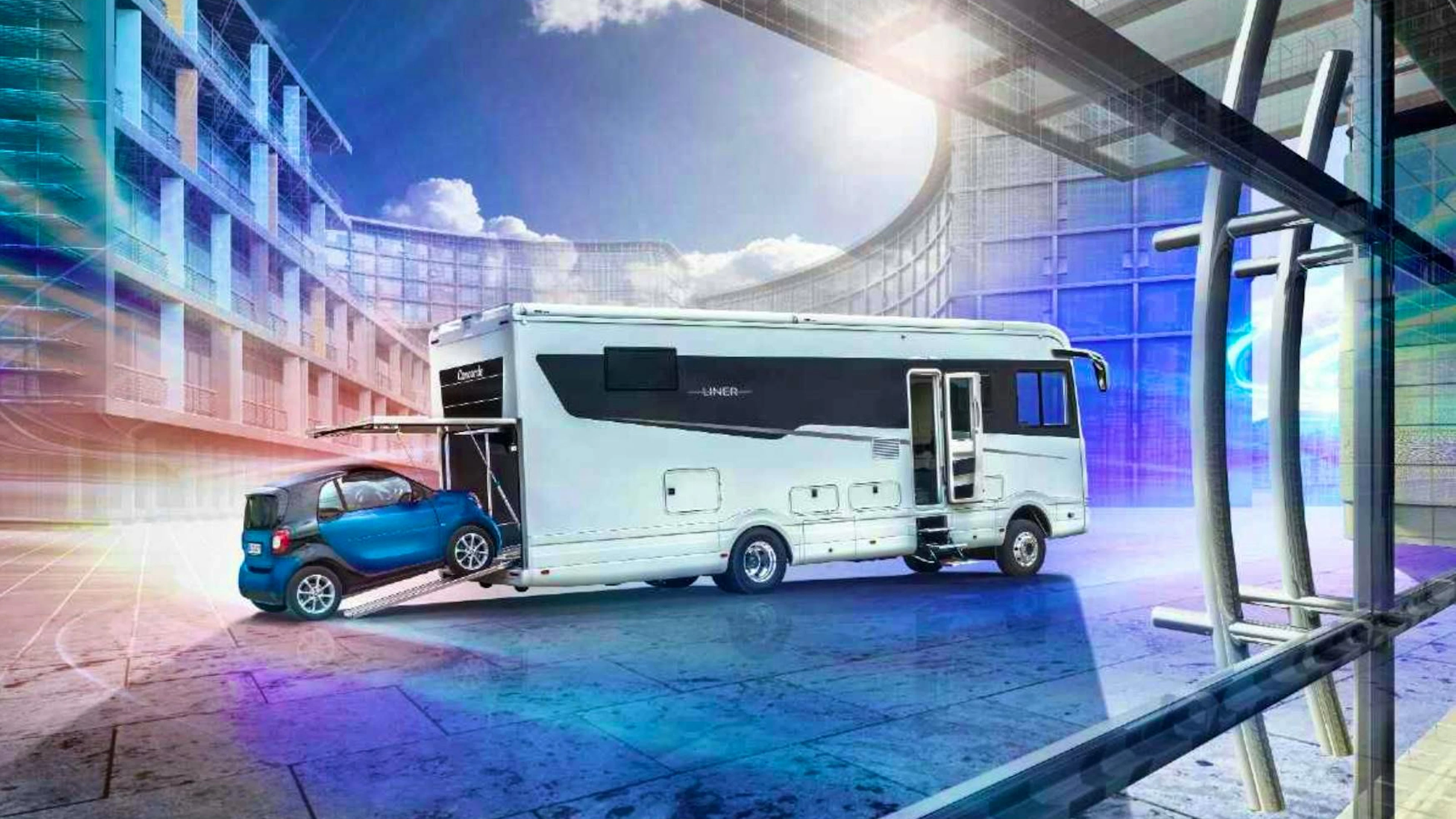 This is what Stefan Mross' new luxury home on four wheels looks like. The gigantic motorhome costs 1.2 million euros.