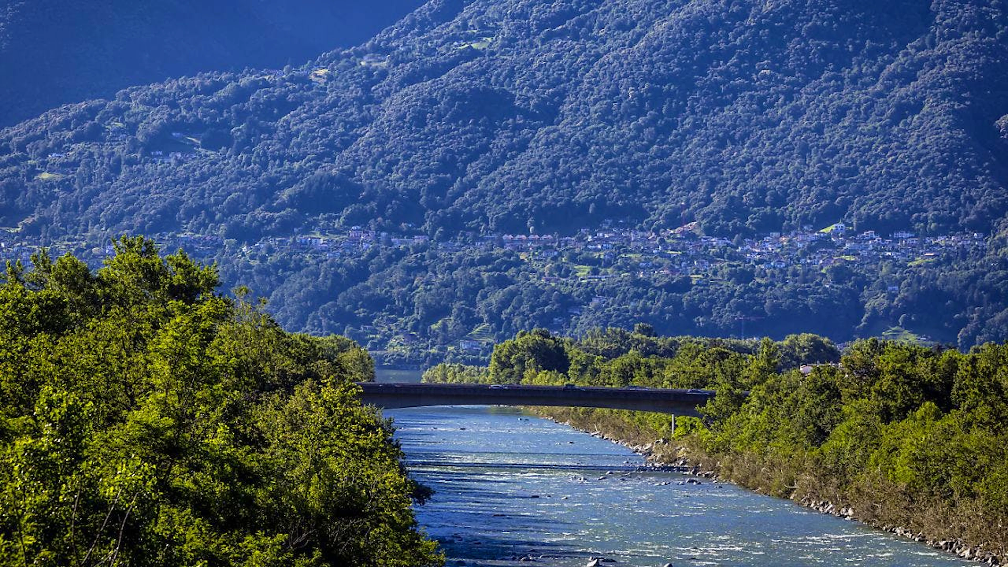 Maggia ist eine politische im Tessin, bekannter ist hingegen der gleichnamige Fluss.