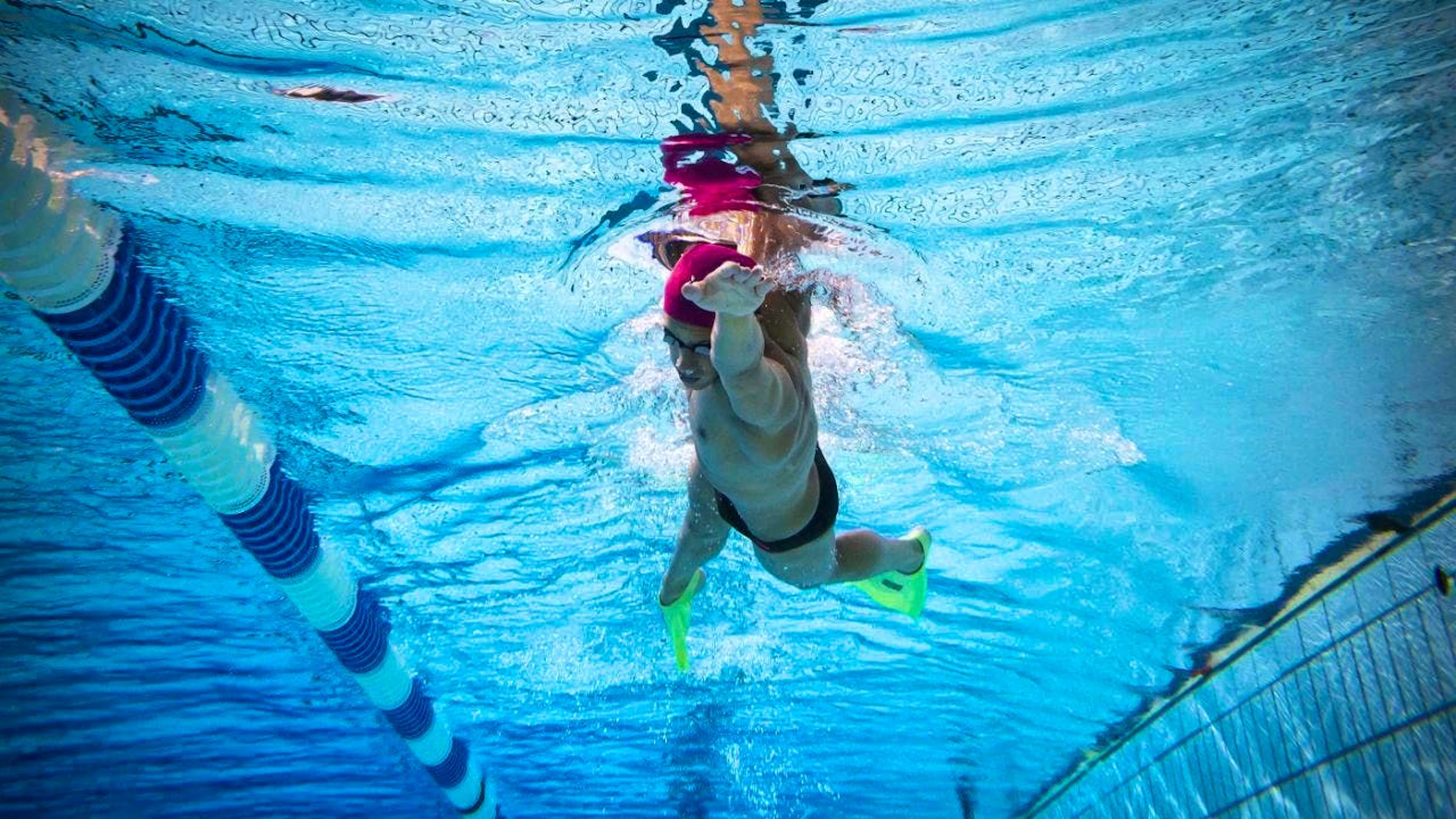Most of the time, however, things are different in the pool