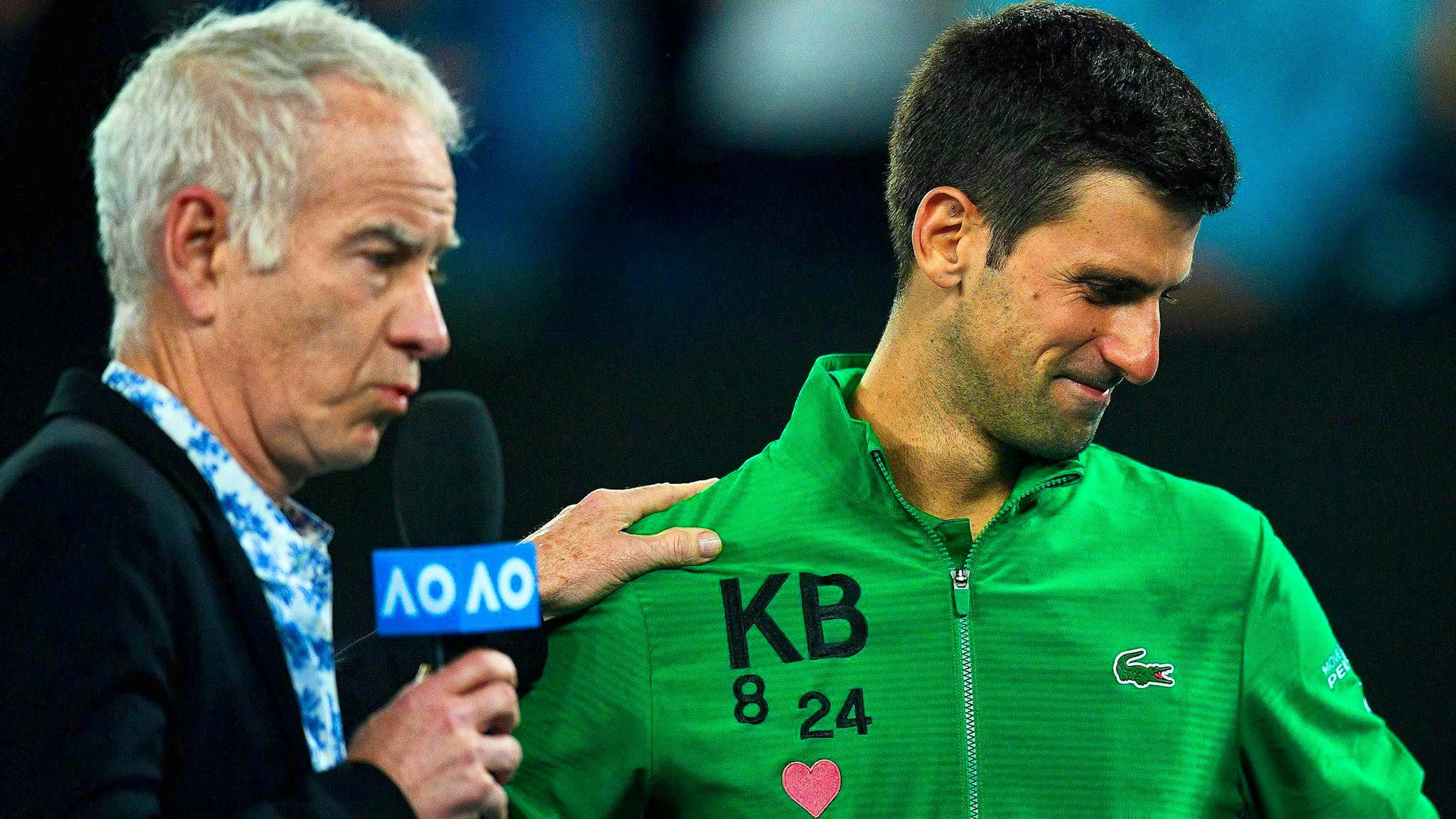 John McEnroe comes out as a big fan of Novak Djokovic.