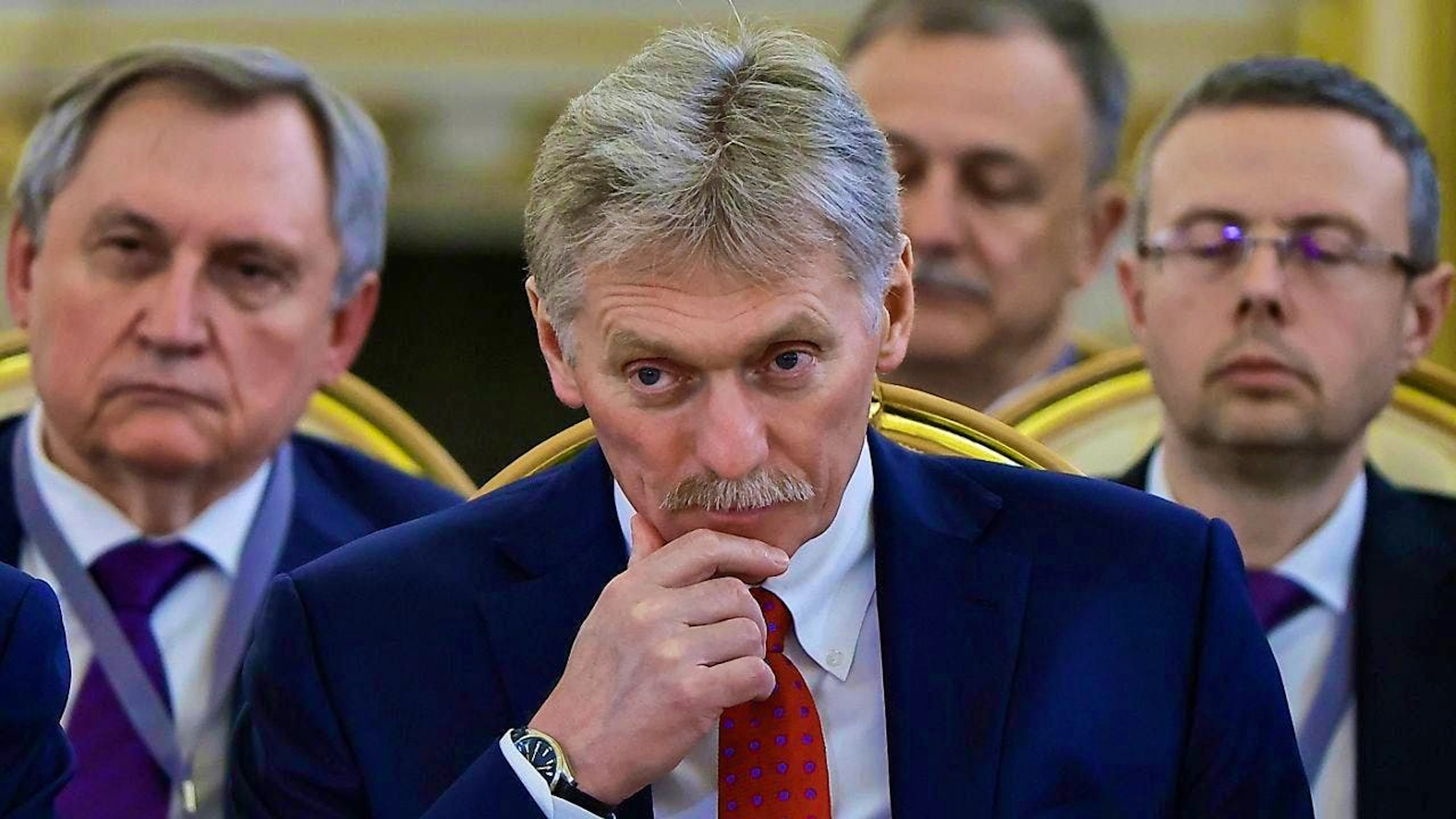 ARCHIVE - Kremlin spokesman Dmitry Peskov. Photo: Evgenia Novozhenina/AP/dpa