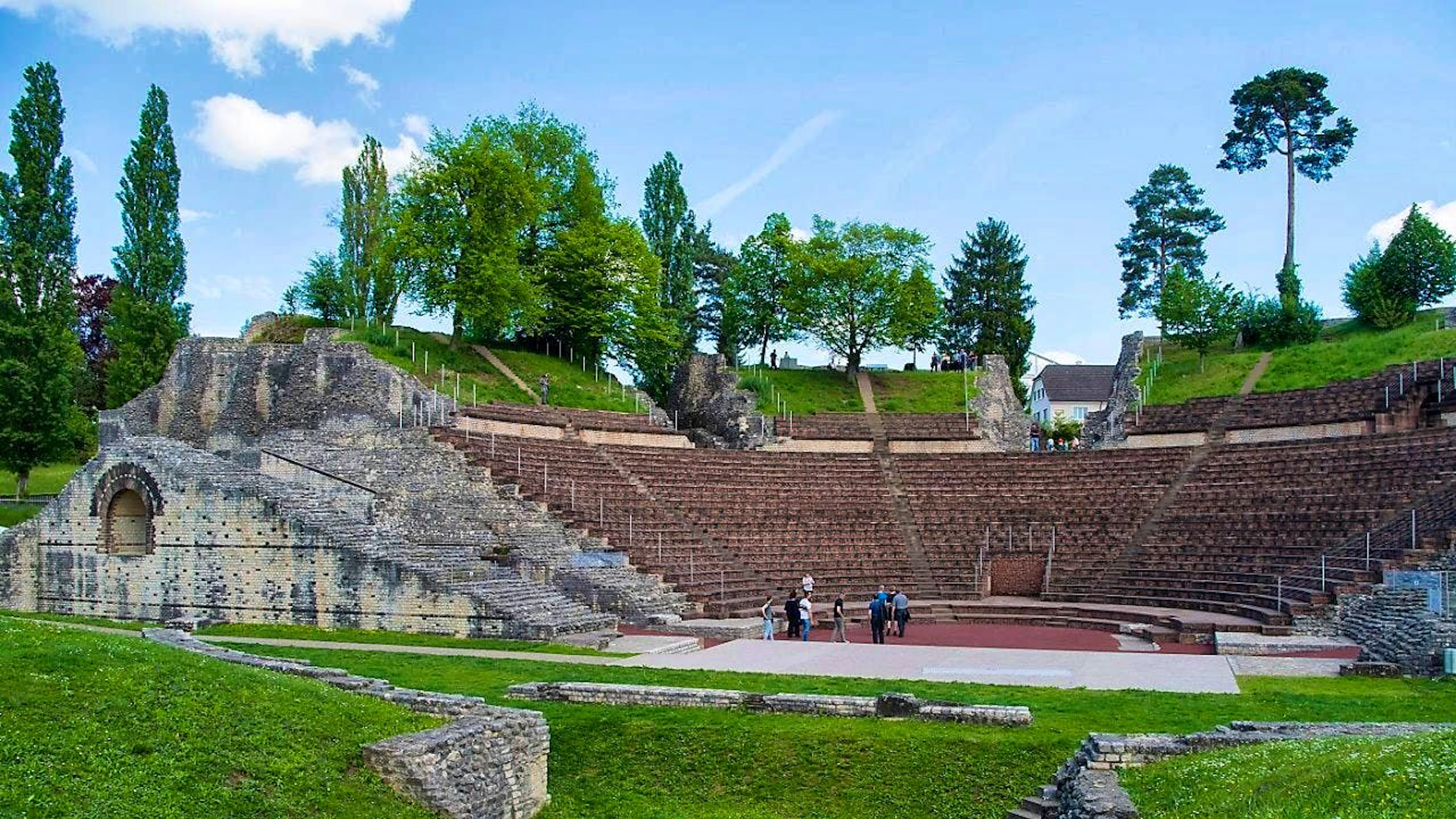 The theater of the Roman town of Augusta Raurica in Augst. (archive picture)