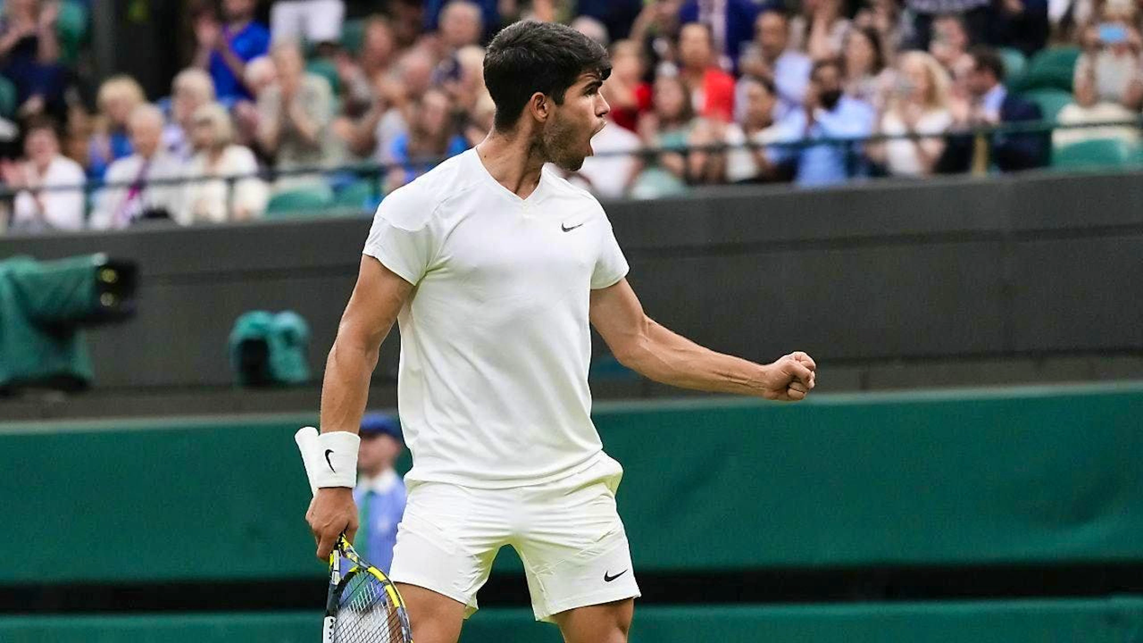 Once again too strong for Daniil Medvedev in the semi-finals: Carlos Alcaraz reaches the Wimbledon final like last year