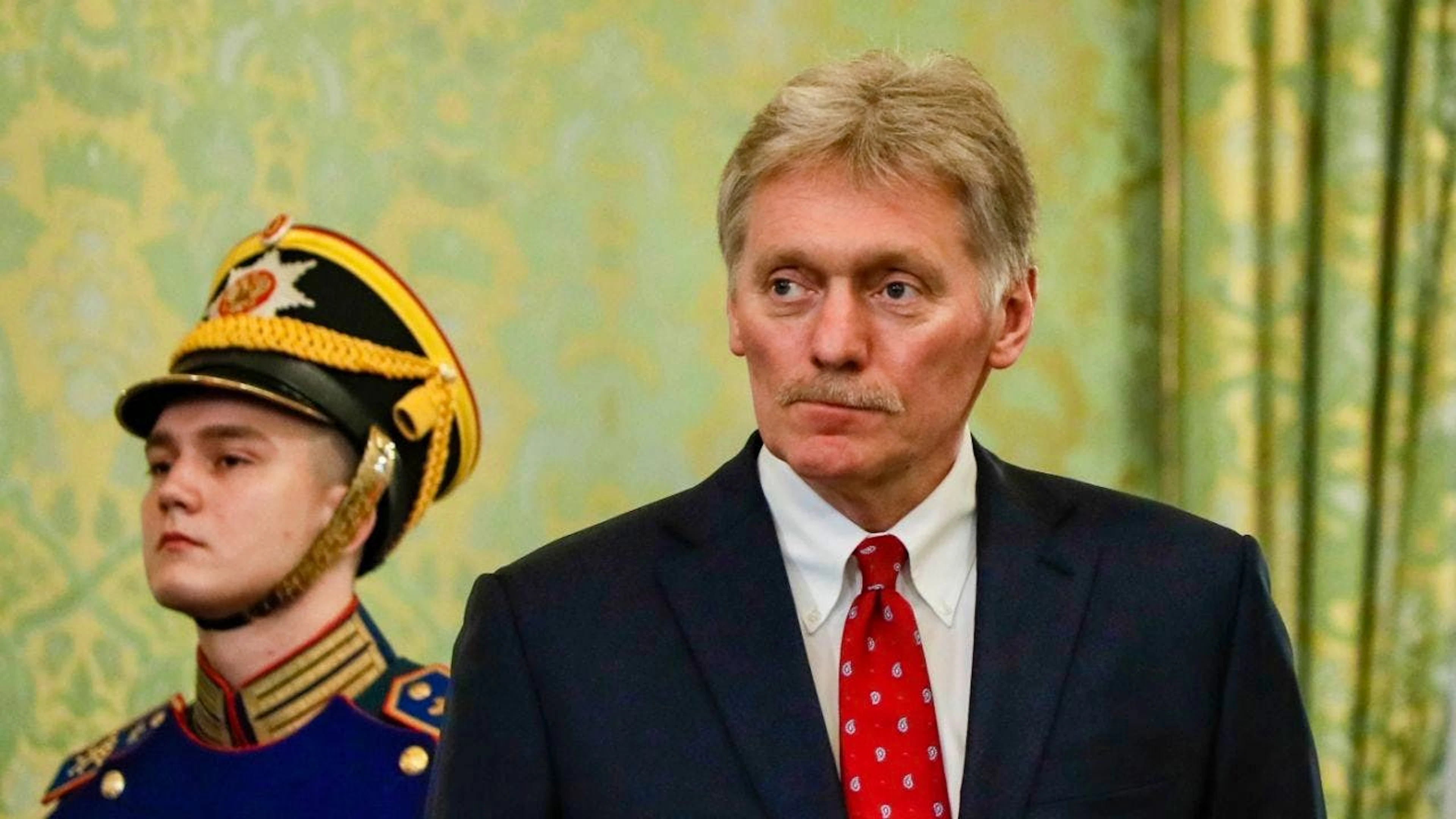 Il portavoce del Cremlino Dmitri Peskov