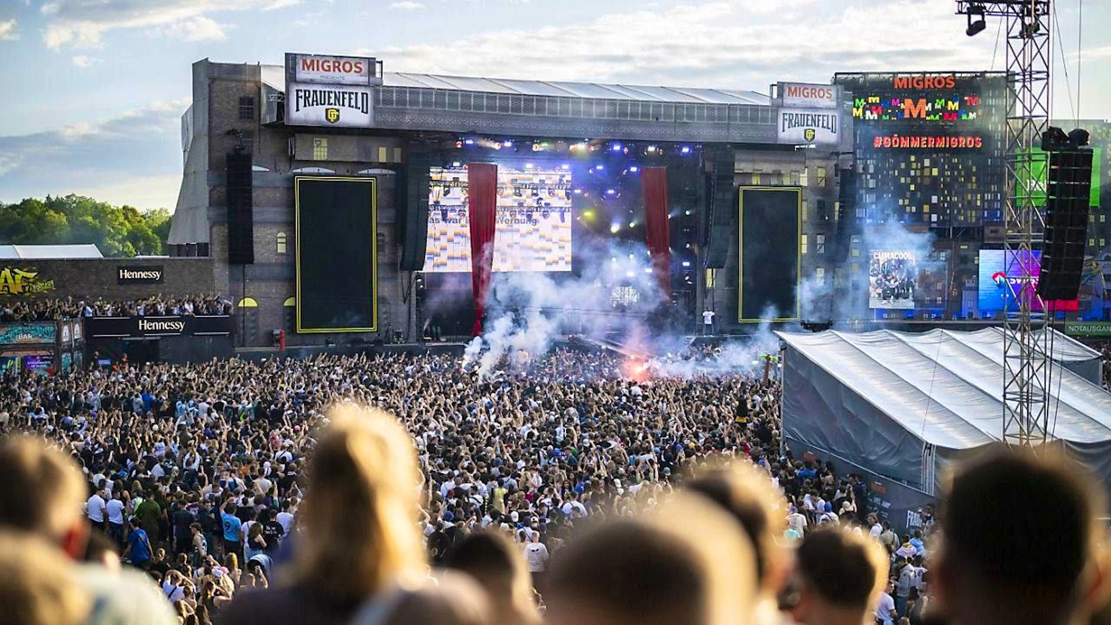 Open Air Frauenfeld recorded almost 160,000 visitors this year. (archive picture)