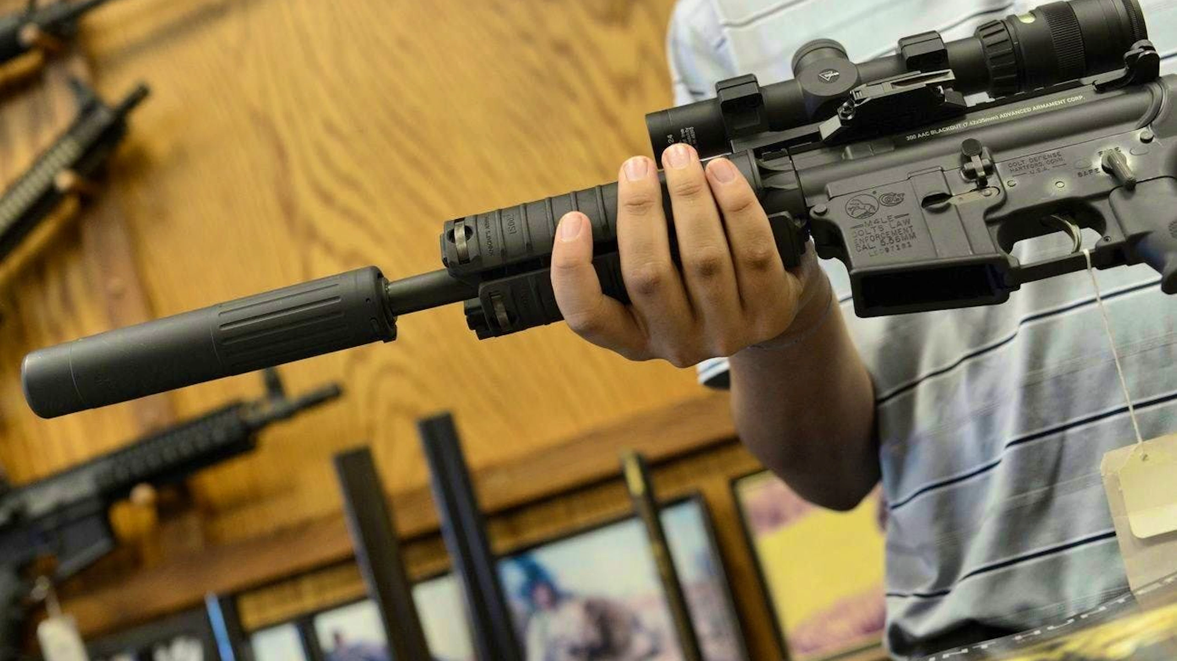 Thomas C. ha sparato a Trump con un AR-15. (foto d'archivio)
