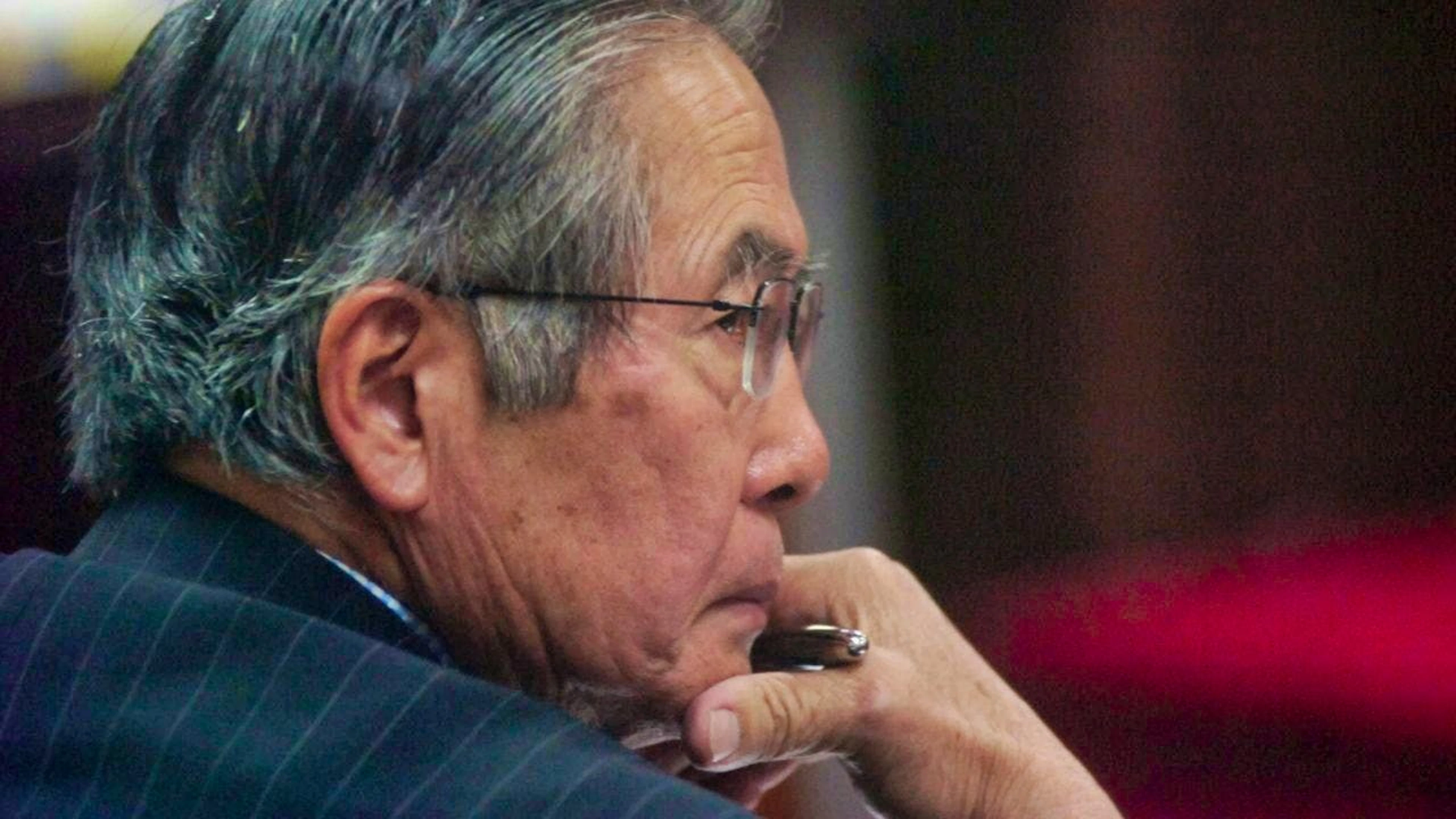 Legal proceedings against Peru's former president, Alberto Fujimori, could prevent him from running for office. (archive picture)